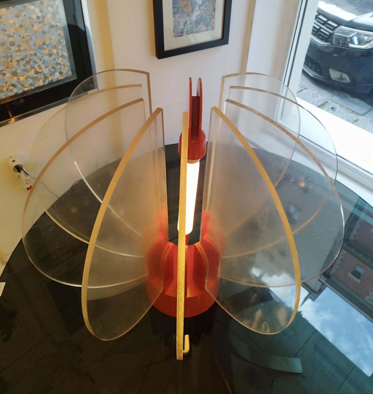 Gae Aulenti For Kartell "King Sun" Table Lamp, Italy 1970s photo 14023.0