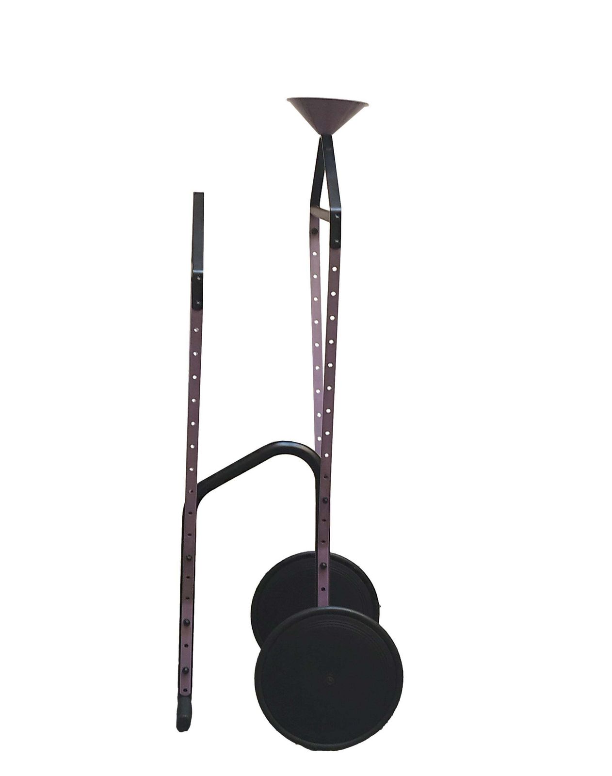 Black And Lilac Metal Valet, Italy 1980s photo Furniture