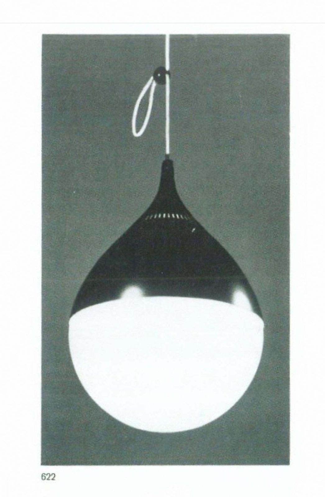 Stilnovo, Rare Suspension Lamp Mod. 622, Italy 1950s photo buy