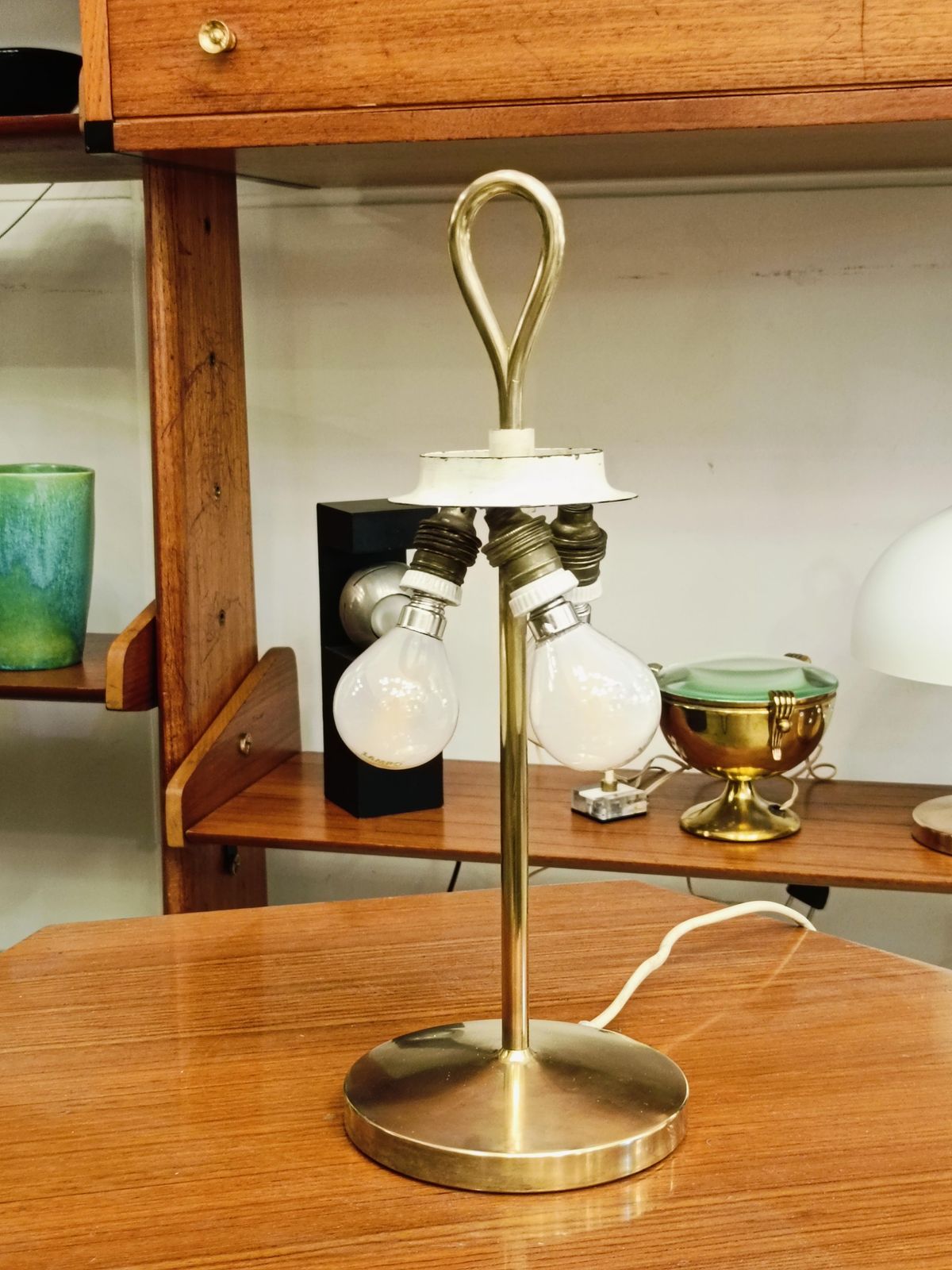 Lighting Ignazio Gardella For Azucena Table Lamp Mod. Arenzano, Italy 1960s photo