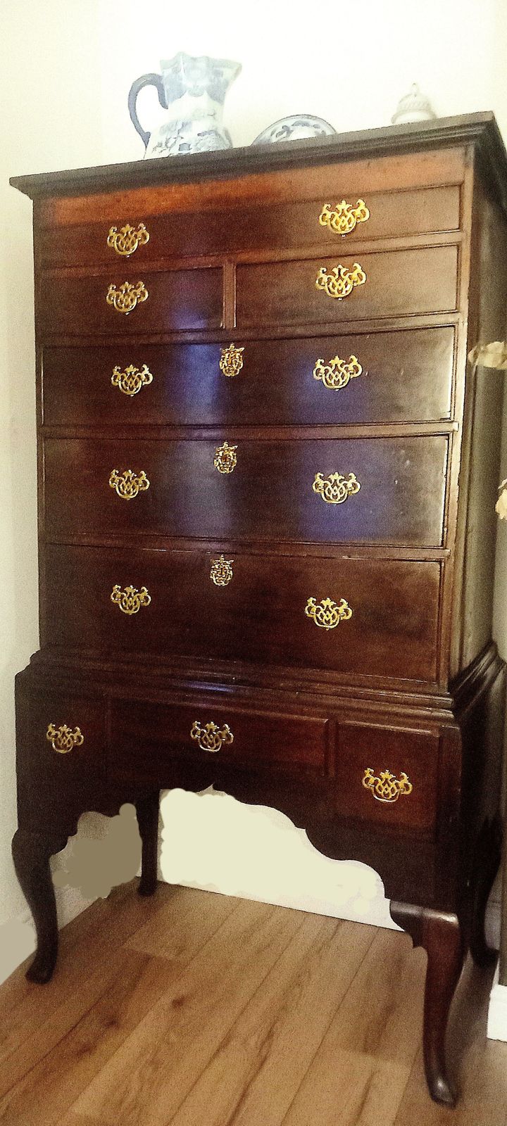 Antique Chest On Stand photo for sale