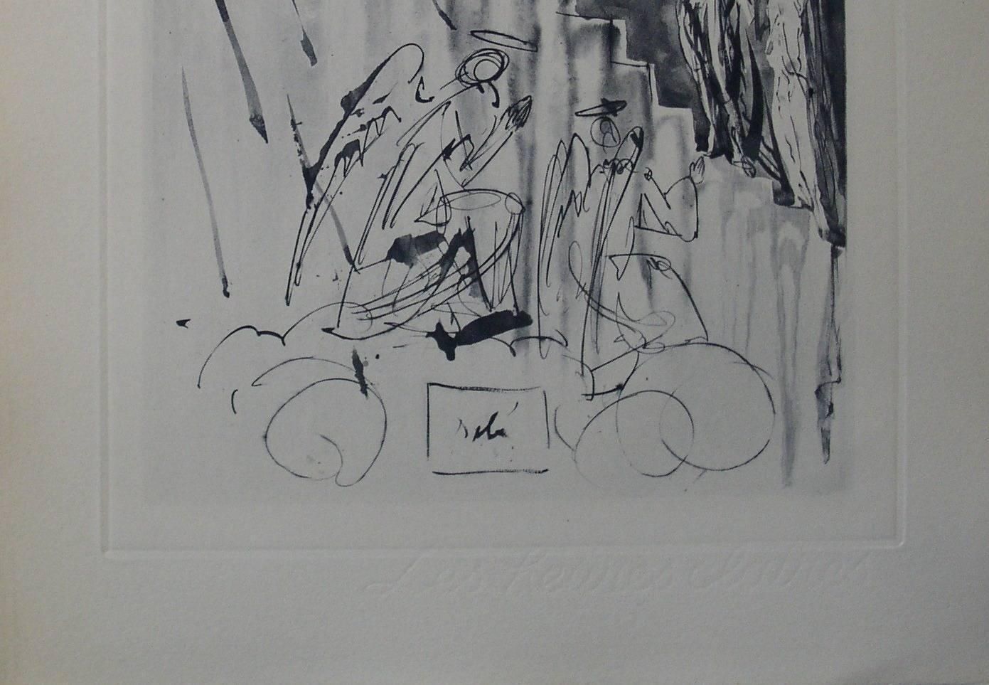 L'echelle Mystique   Engraving   150 Copies1960 photo furniture