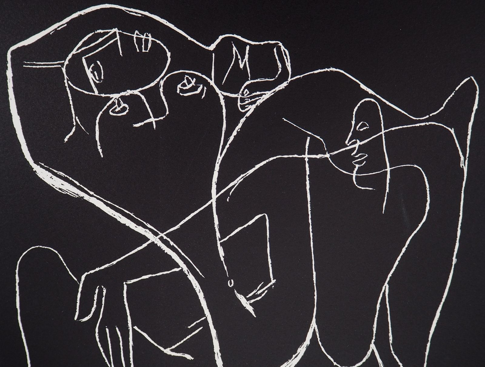 Le Corbusierpassion Of The Lovers   Original Lithograph (Atelier Michel Cassé), 19641964 photo 1096.0