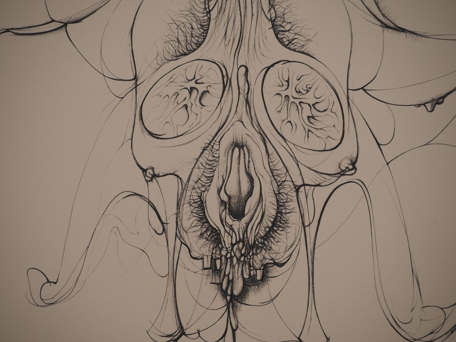 Hans Bellmerintimacy   Original Handsigned Etching   Limited /99 Copies (Flahutez #90)1971 photo vinterior