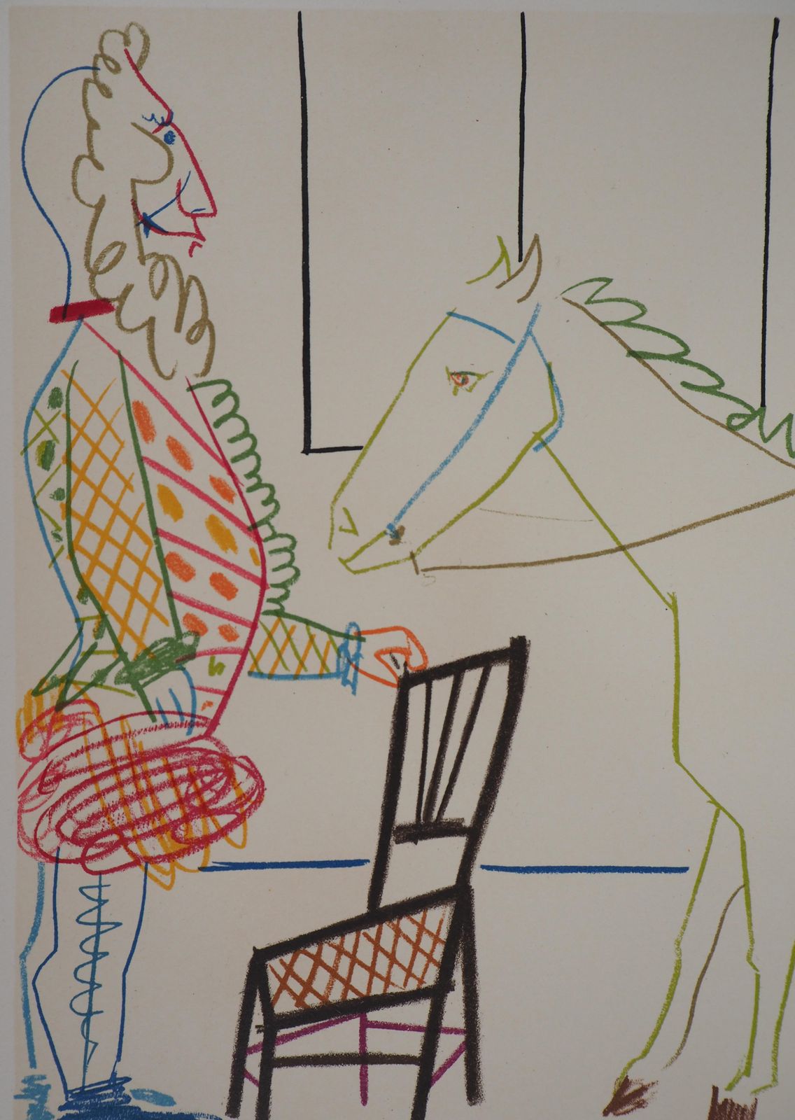 (After) Pablo Picassothe Parade   Lithograph On Wove Paper   Verve, Mourlot 1954 photo Art