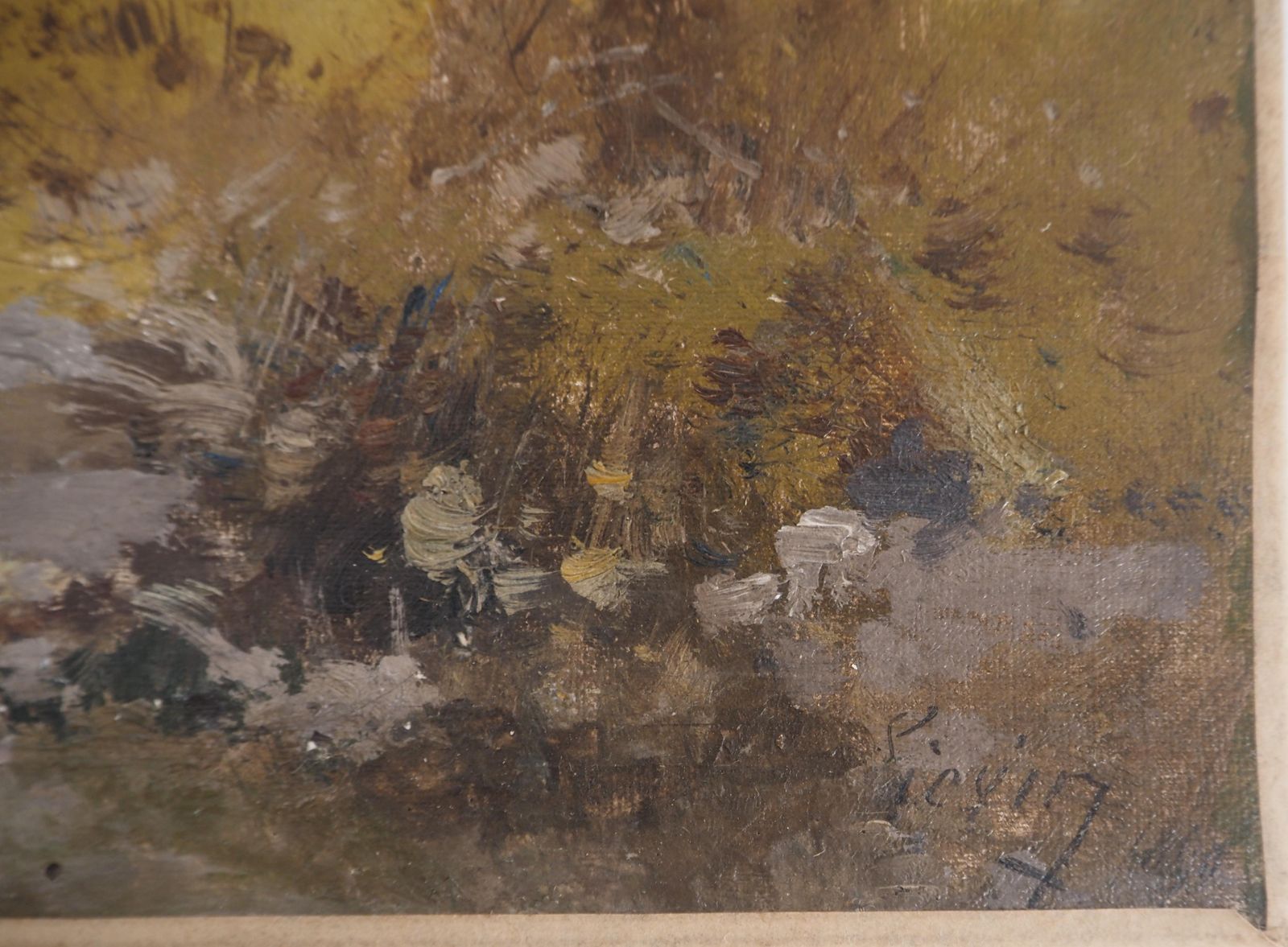 Eugene Galien Lalouenormandy, Arriving Near The Old Farm   Original Painting On Canvas   Signed photo 1530.0
