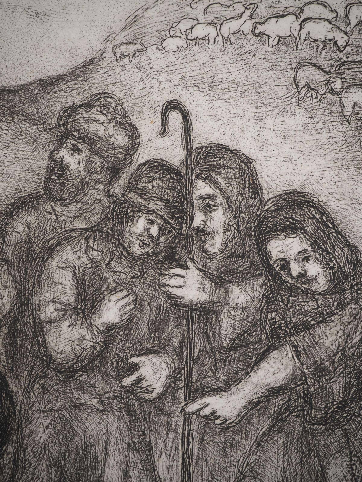 Marc Chagallbible: Joseph And His Brothers, 1939   Original Etching1939 photo 1105.0