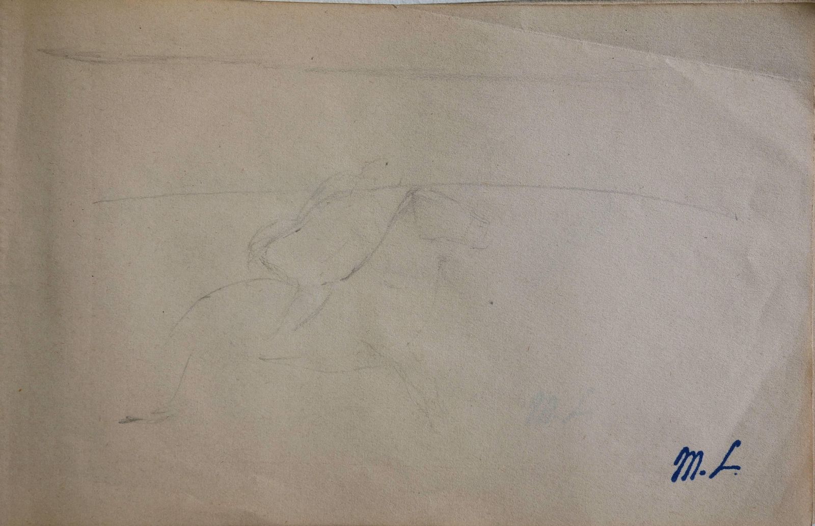 Marie Laurencindrawing Of Knight On Horse   Original Pencil Drawing