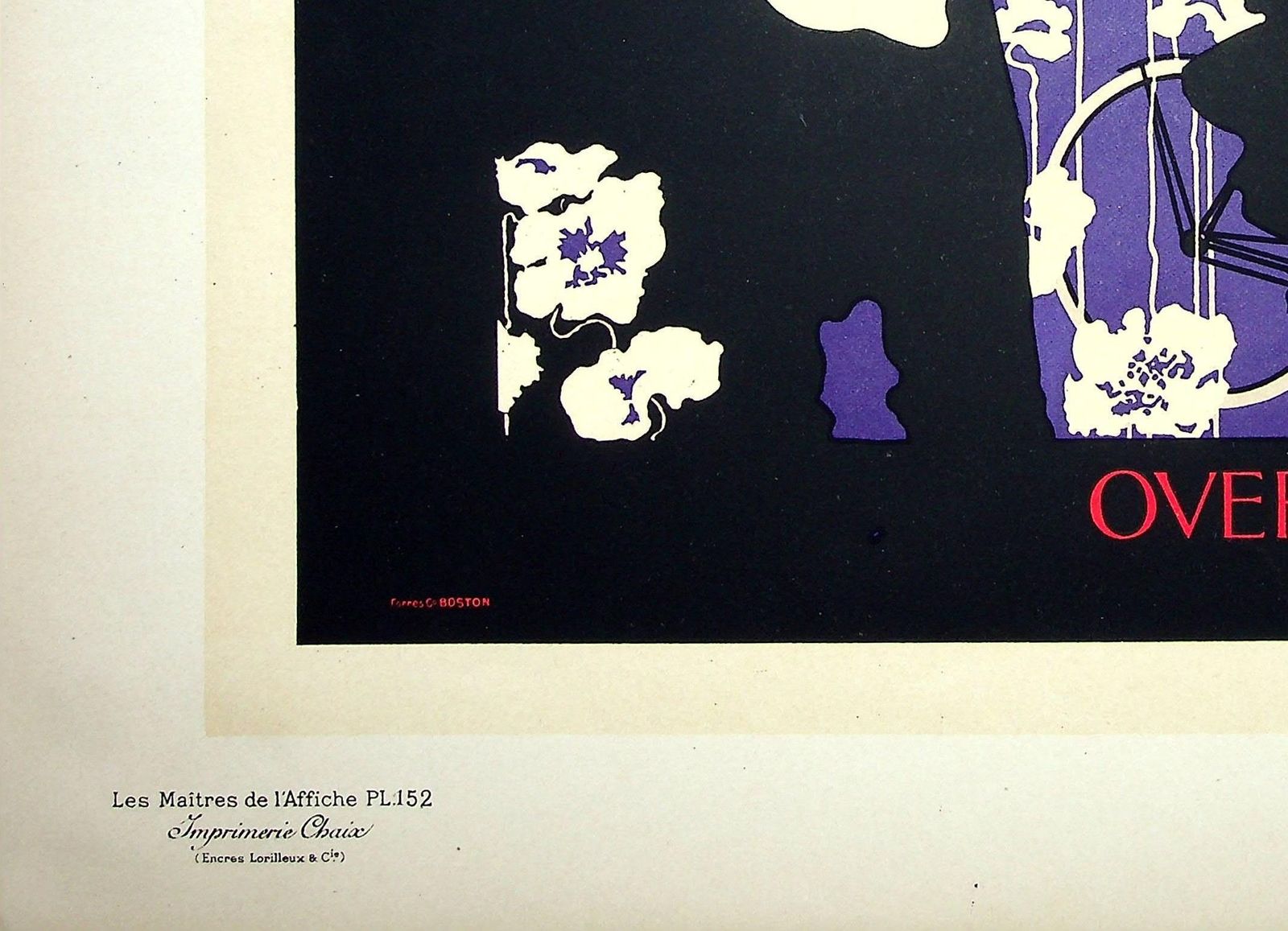 William H. Bradley Woman On Her Bicycle   Original Lithograph (Les Maîtres De L'affiche), 18991899 photo for sale
