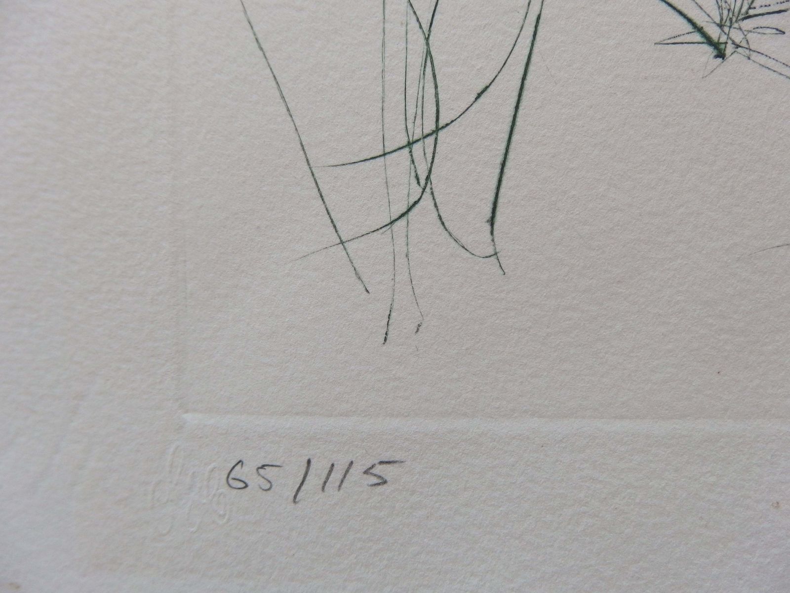 L'arrivée D'iseult ("The Arrival Of Iseult"), Original Etching, Handsigned1970 photo 850.0