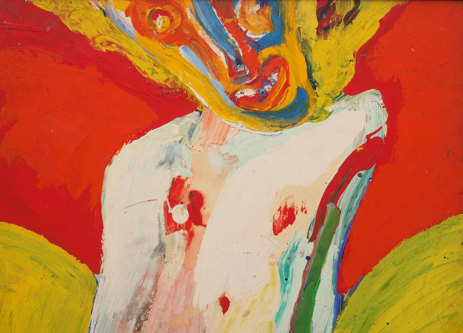 Bengt Lindströmseated Woman   Original Oil Painting photo 6374.0