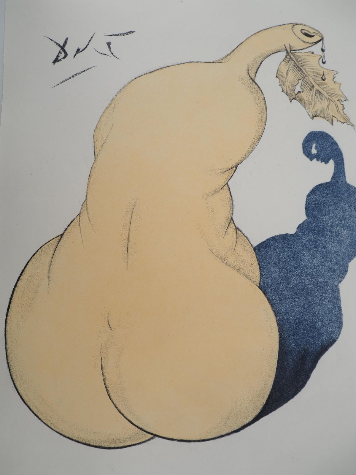 Salvador Dalí­Casanova : A Pear For Thirst   Original Etching (Field #67 4 I)1967 photo furniture