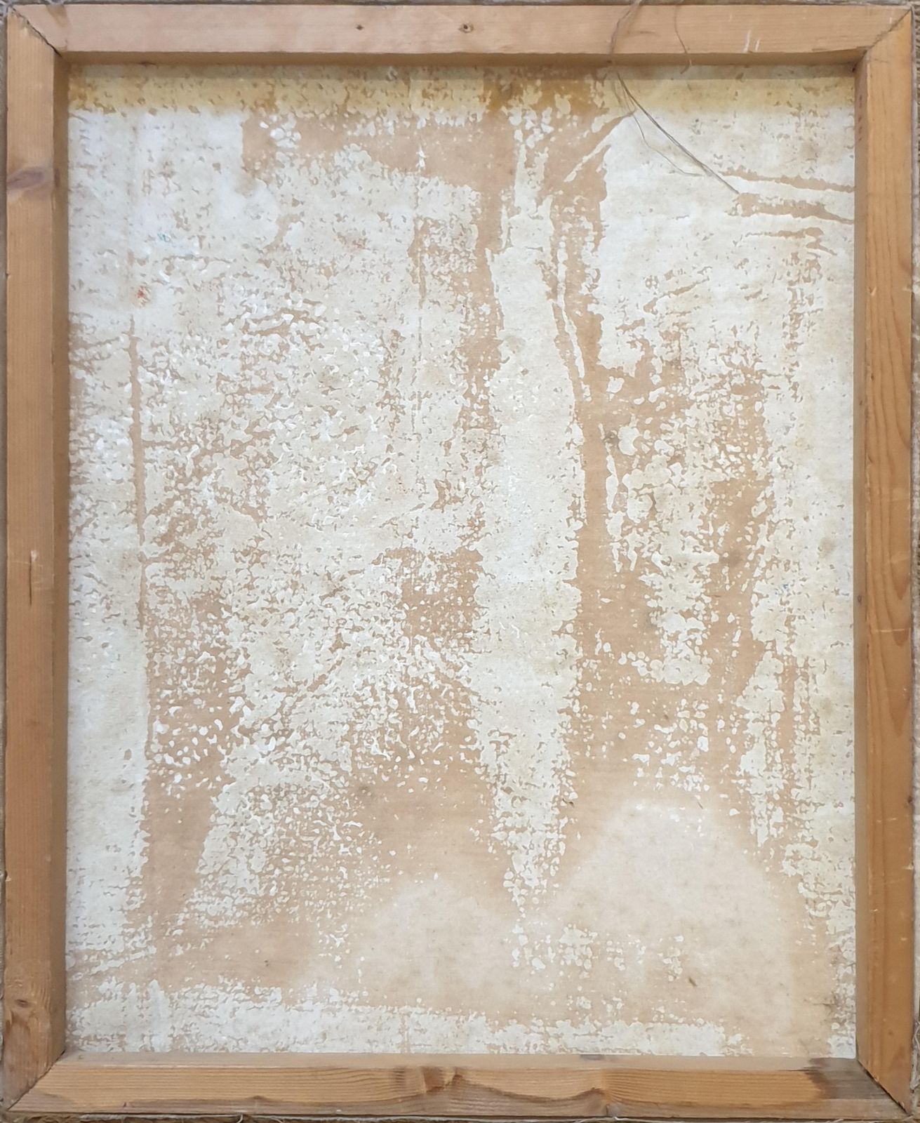 photo buy Unknown'spirit Of Ecstasy', French Mid Century Pointillist Oil On Canvas.