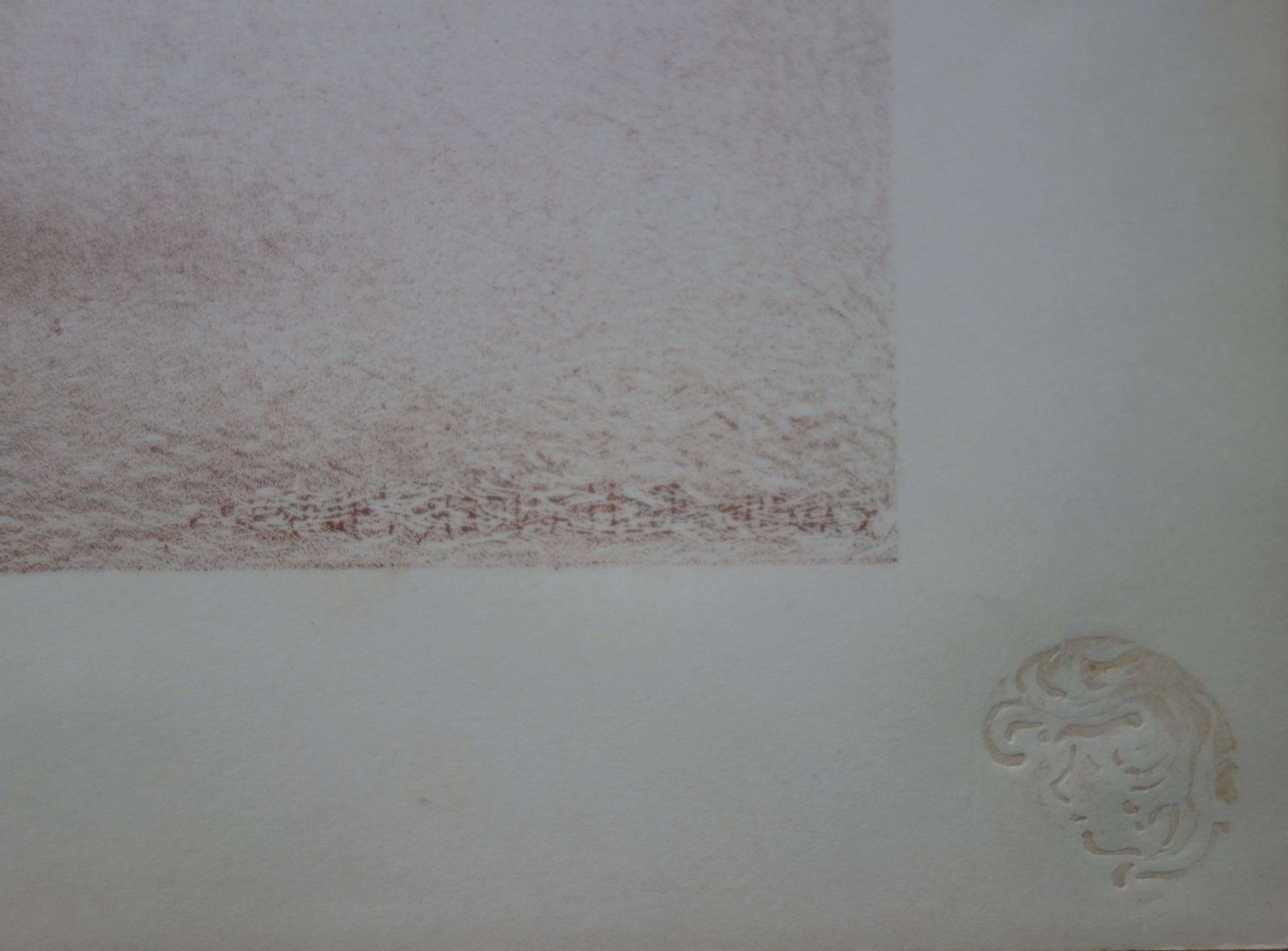Camille F̩lix Bellangerthe Laundress   Original Lithograph   18971897 photo for sale