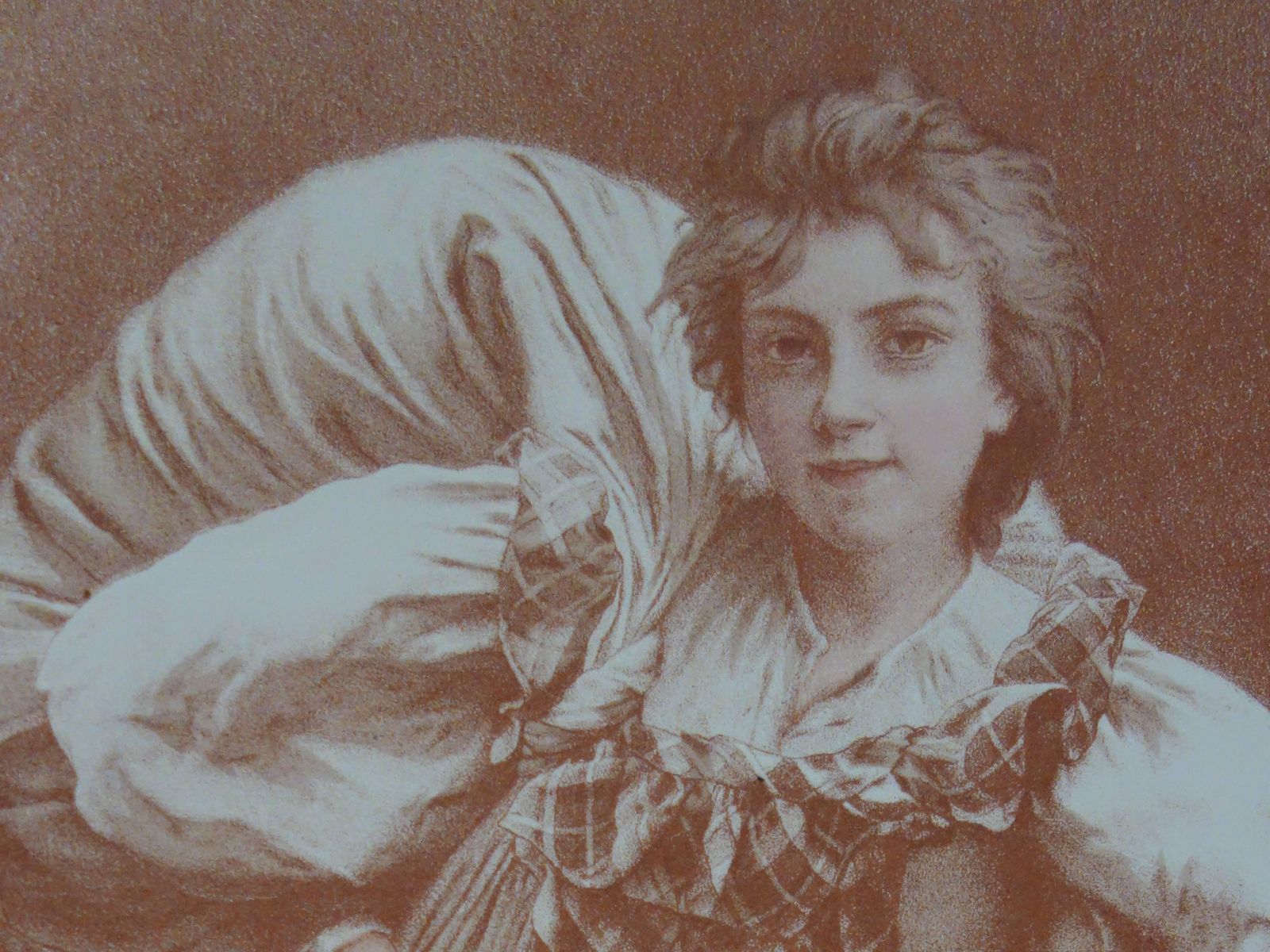 Camille F̩lix Bellangerthe Laundress   Original Lithograph   18971897 photo buy
