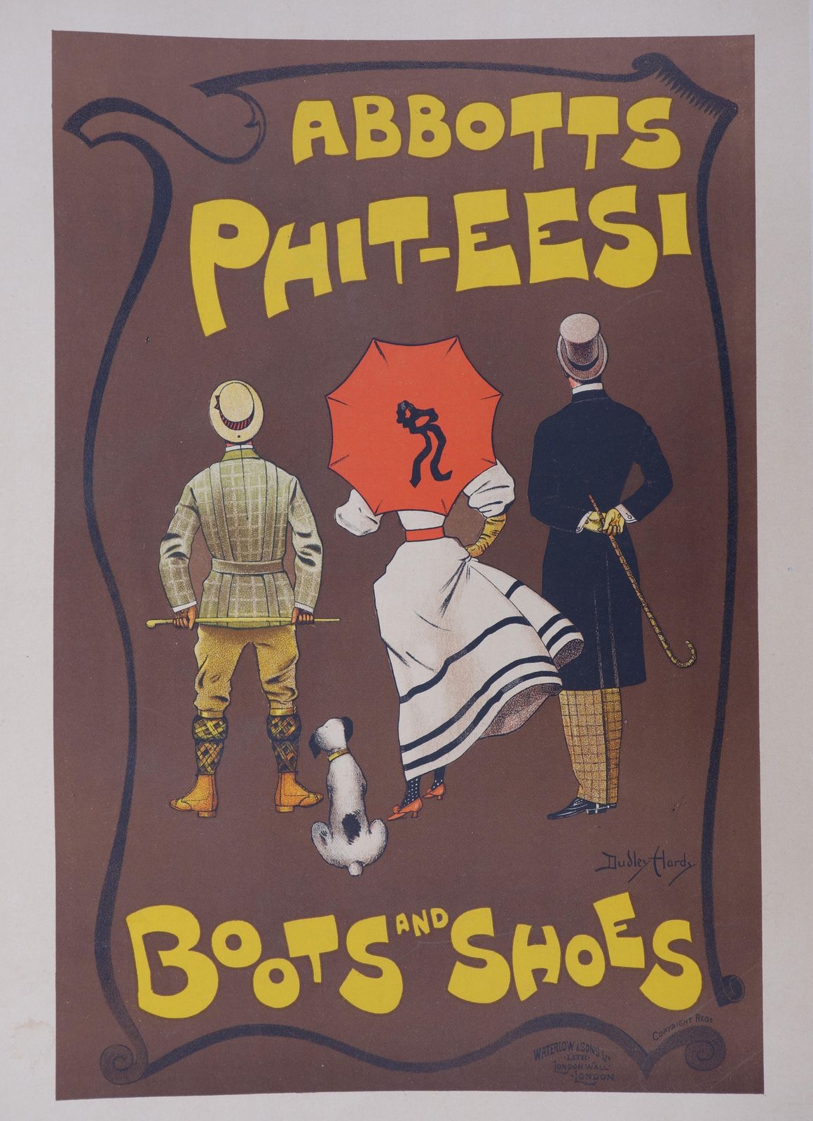 Dudley Hardyabbotts, Boots And Shoes   Lithograph (Les Maîtres De L'affiche), 18971897 photo for sale