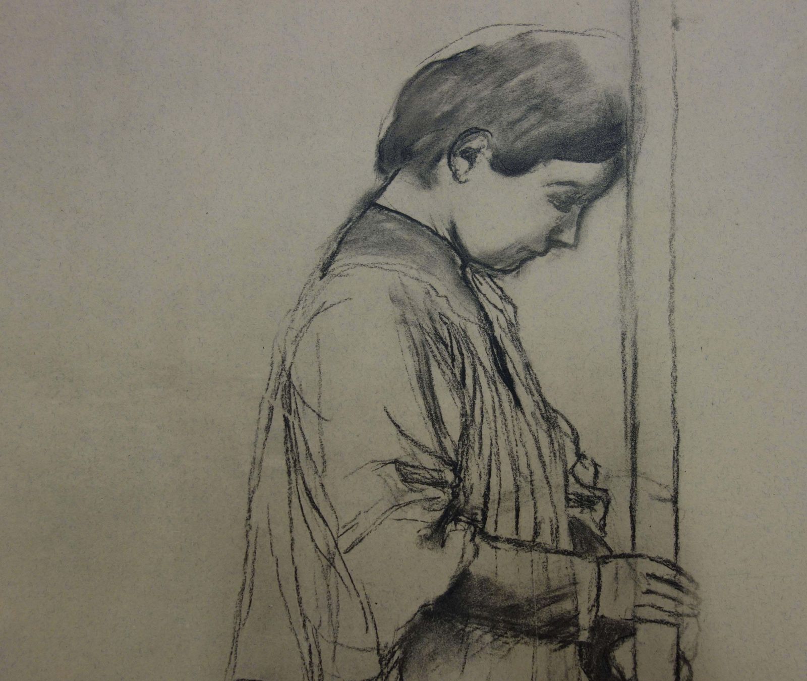Maurice Denispraying Pilgrim   Original Lithograph photo for sale