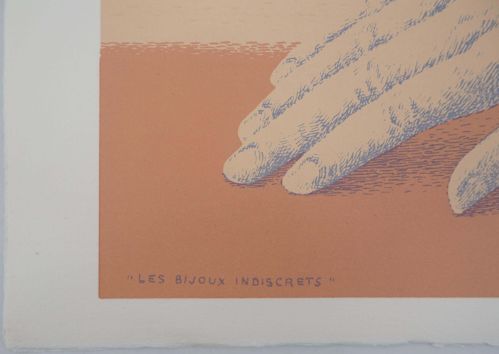 René Magritteindiscrete Jewels (Les Bijoux Indiscrets)   Original Lithograph [Catalog #3]1975 photo vinterior