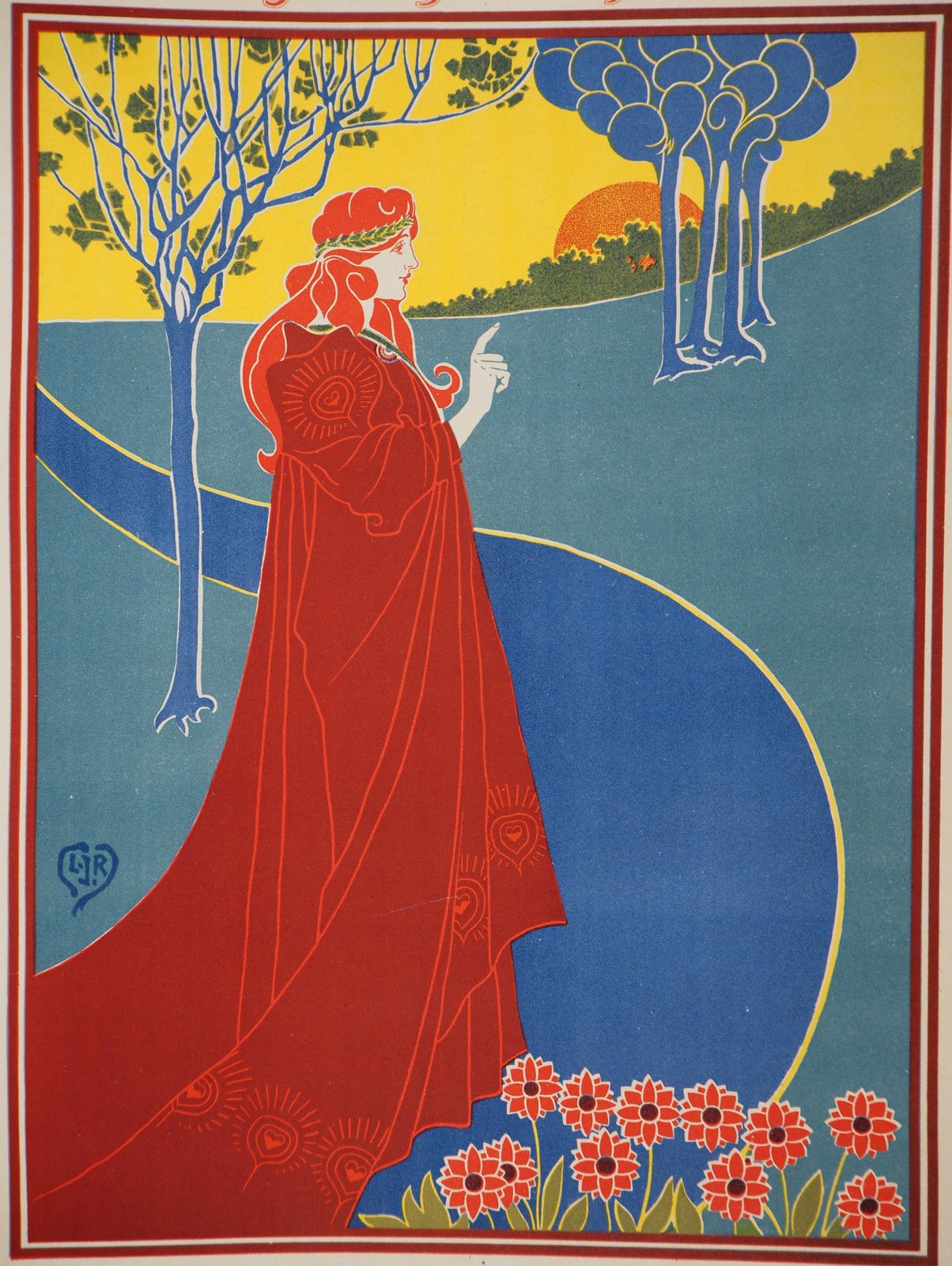 Louis Rheadthe Sun   Original Lithograph (Les Maîtres De L'affiche), 18951895 photo Art