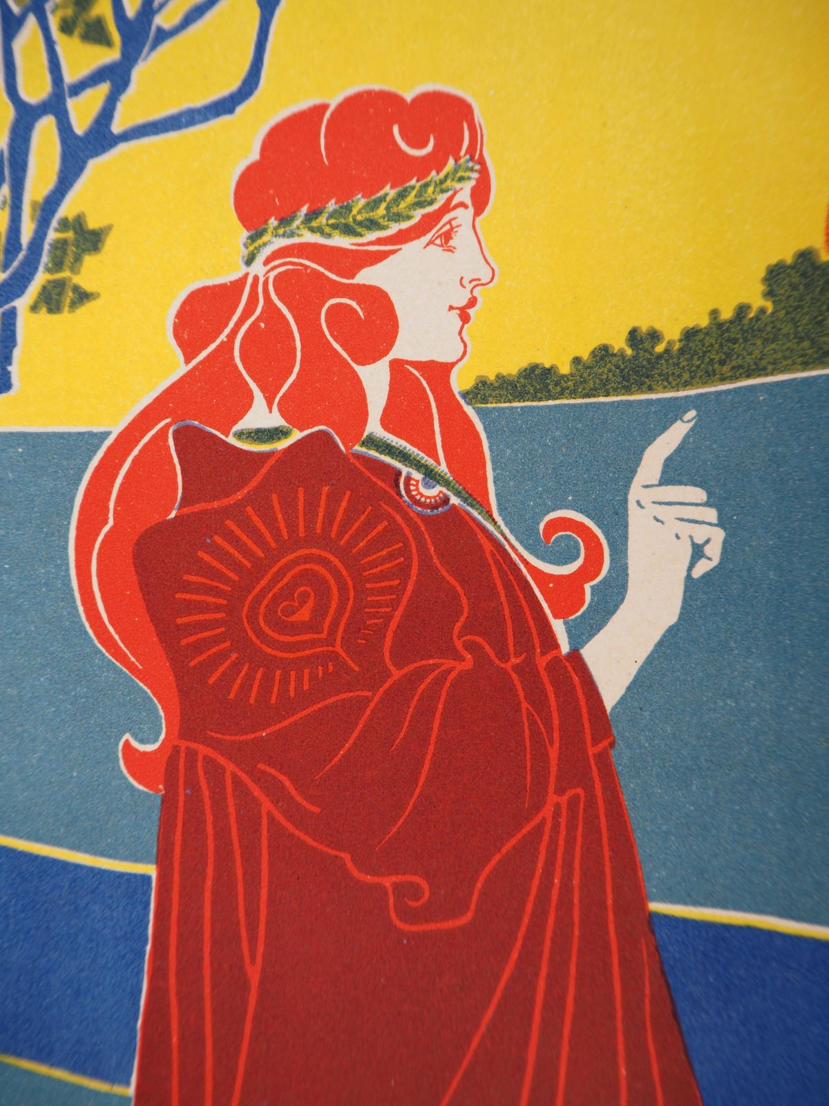Louis Rheadthe Sun   Original Lithograph (Les Maîtres De L'affiche), 18951895 photo vinterior