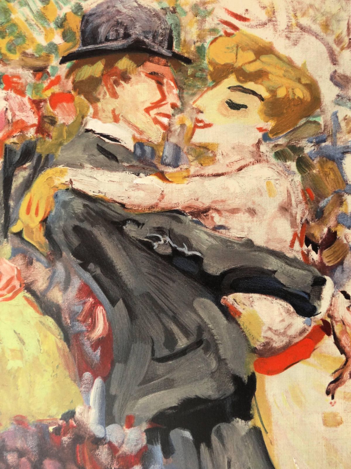 (After) Kees Van Dongentribute To Renoir : Dancing At Moulin De La Galette   Lithograph, 1972 photo 637.0