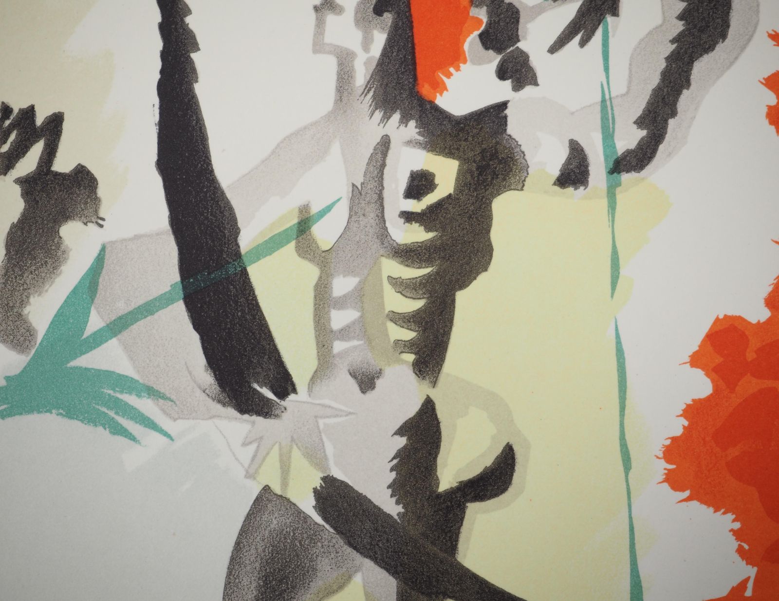 Jean Lurçatsport : The Surrealist Archer   Original Lithograph (Mourlot)1965 photo buy