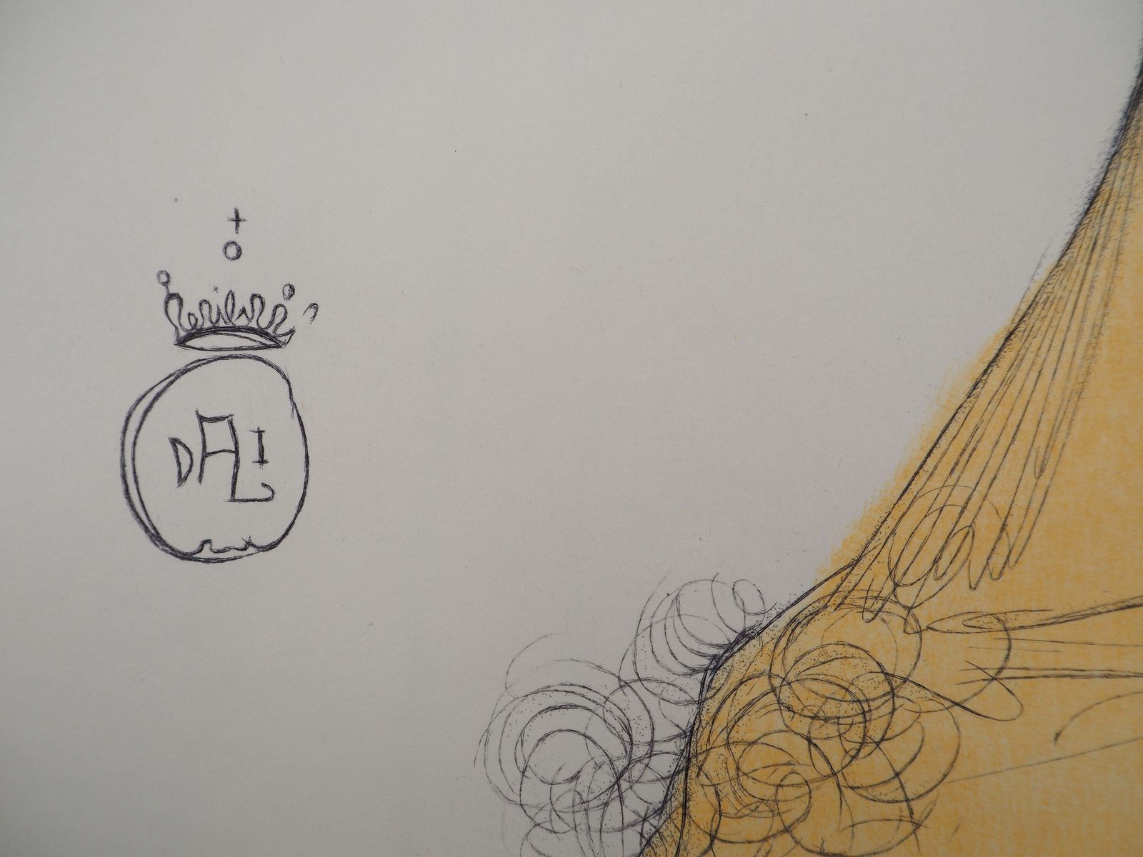 Salvador Dalí­Casanova : Birdy On The Tongue   Original Etching (Field #67 4 F)1967 photo for sale