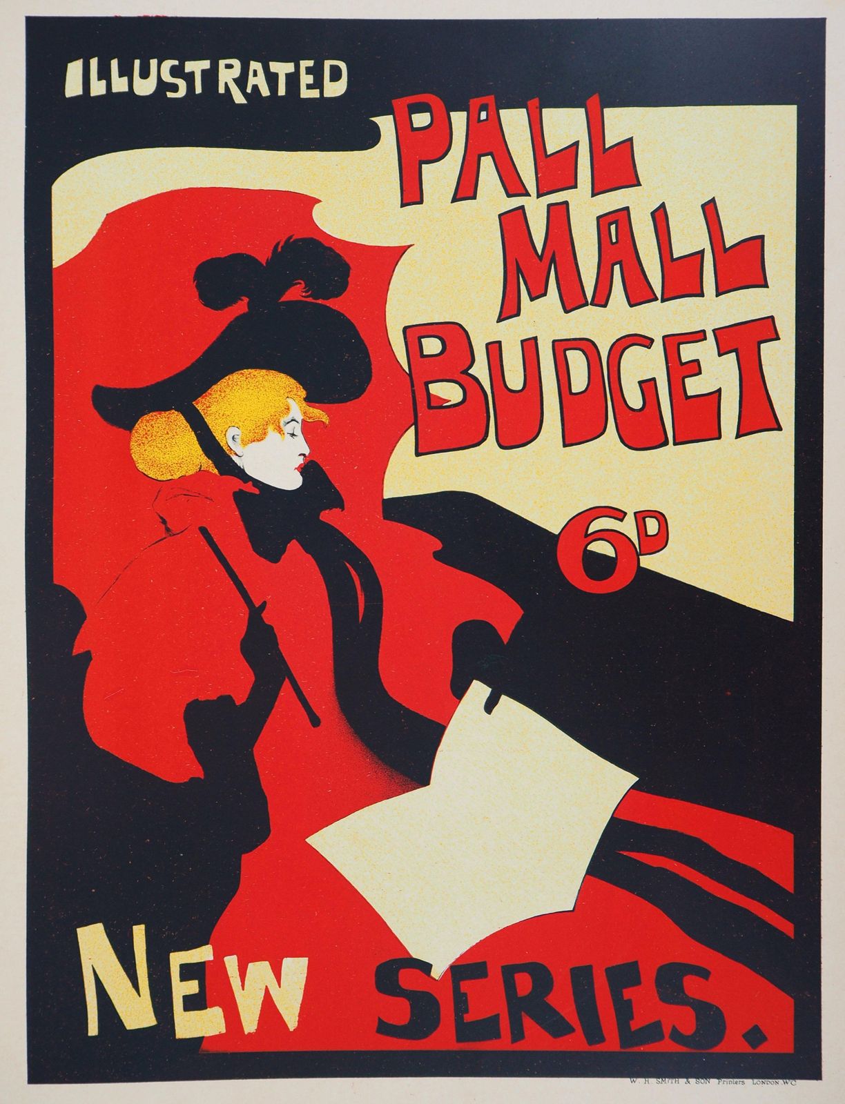 Maurice Greiffenhagendistinguished Woman   Lithograph (Les Maîtres De L'affiche), 18951895