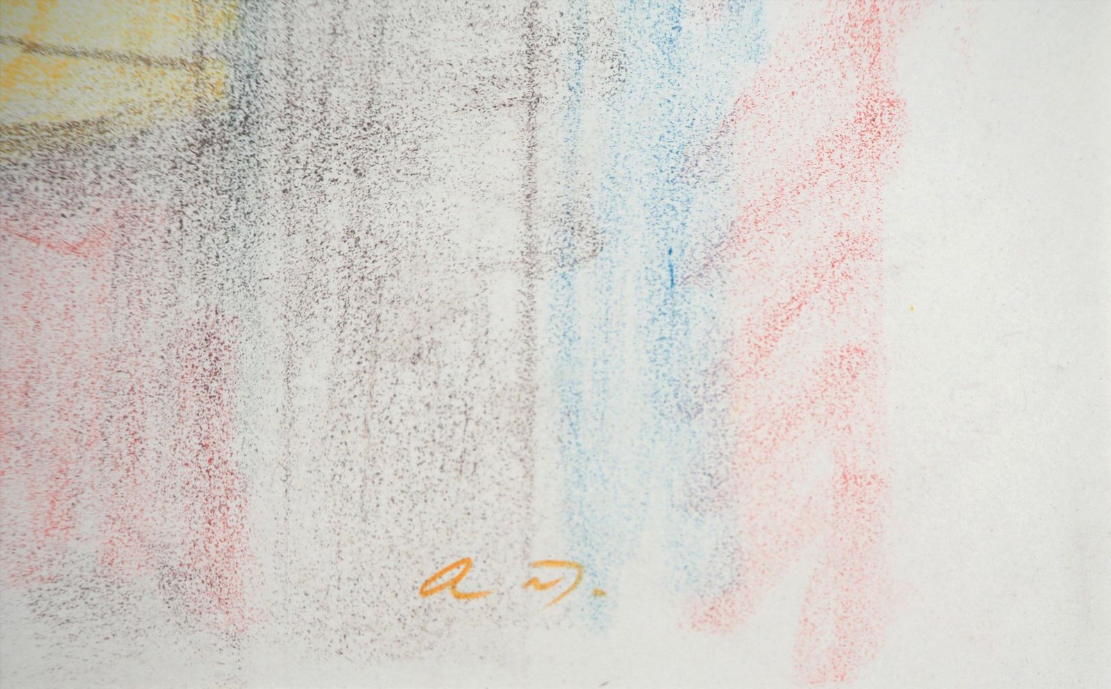 André Massonvenice In Sunset   Original Handsigned Pastel Drawing photo furniture