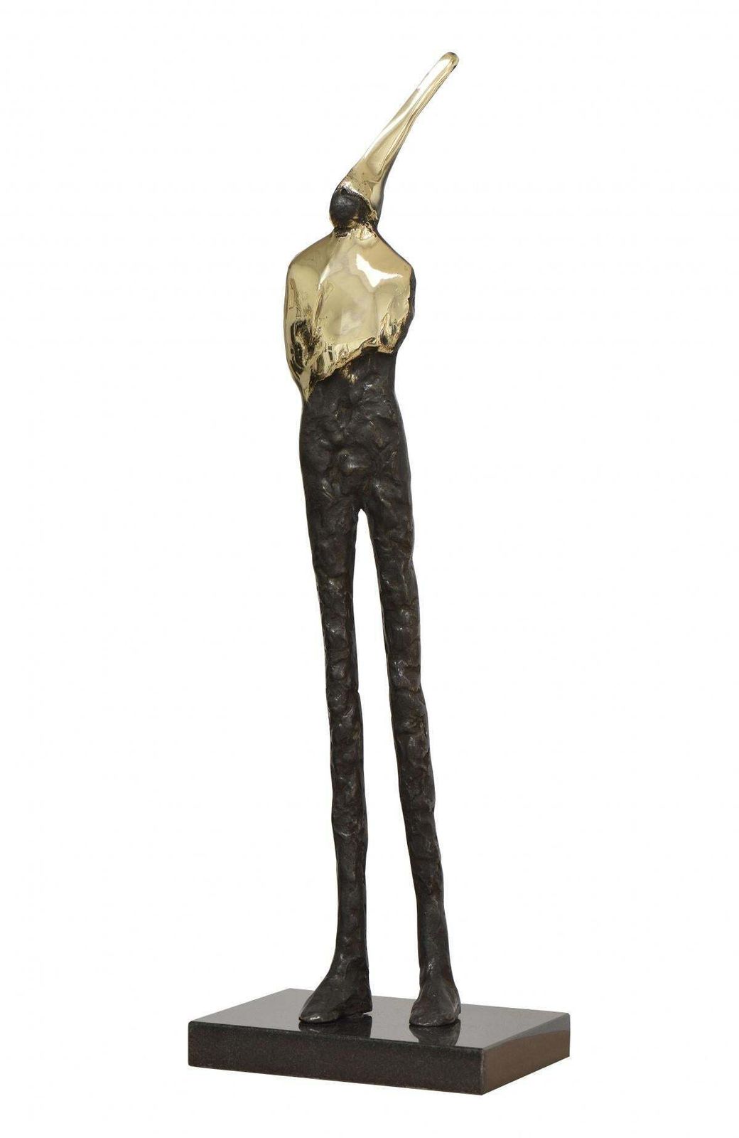 Michal Kubiaka Pierrot, Contemporary Bronze Figurative Original Sculture 2017