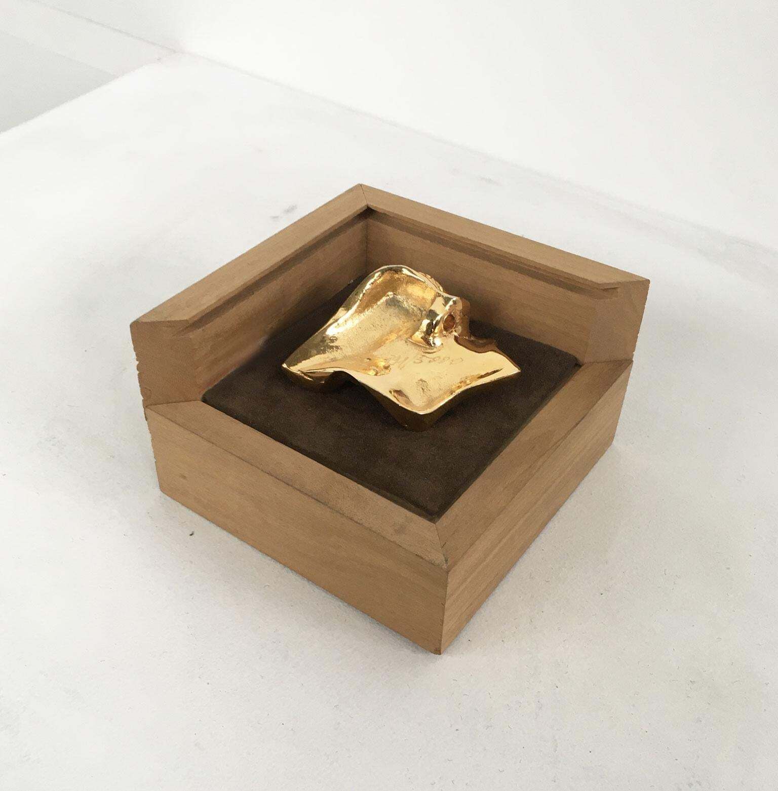 1986 Italy Abstract Bronze Sculpture Patrizia Guerresi Afrodite Aphrodite photo vintage