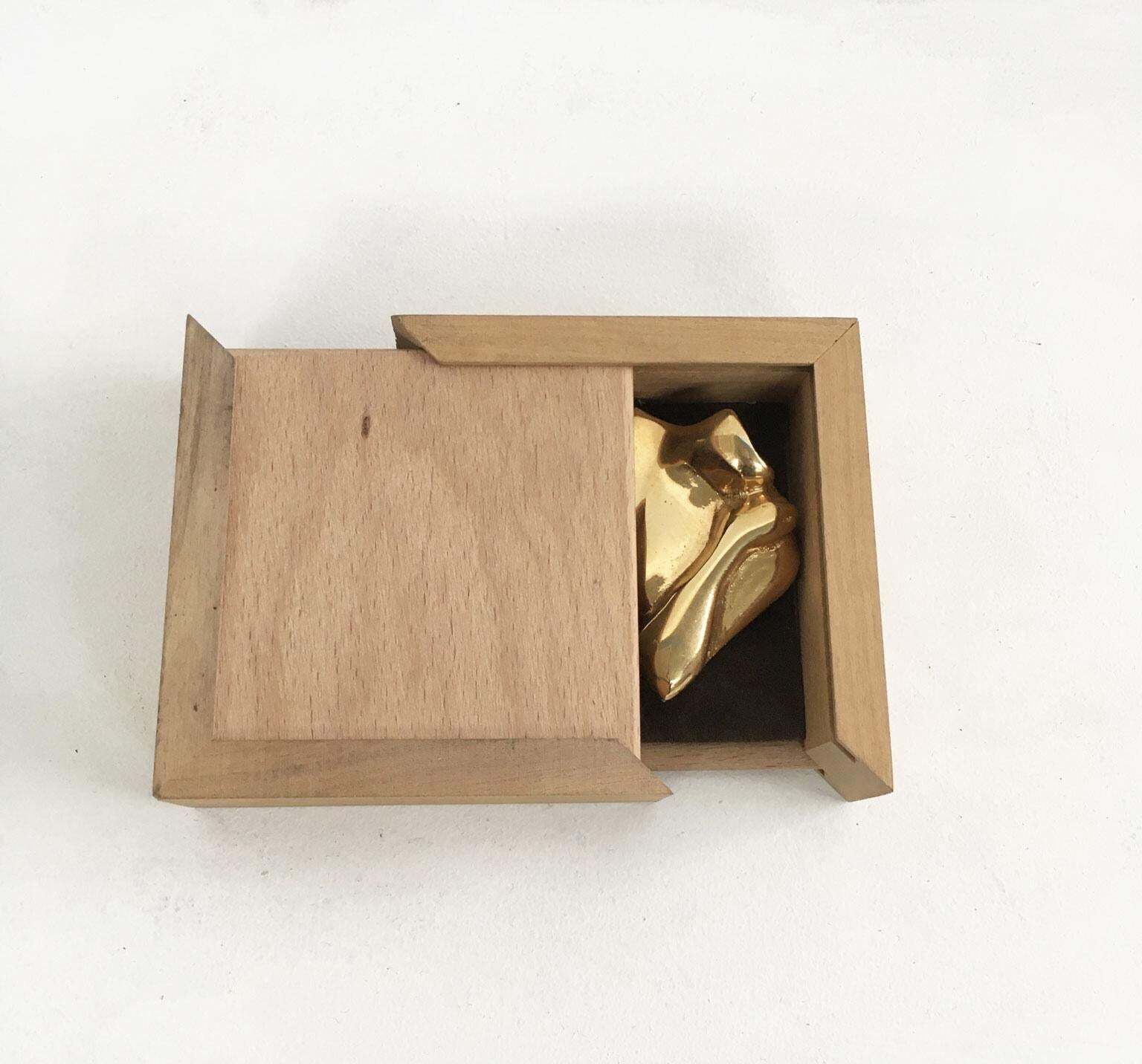 photo vinterior 1986 Italy Abstract Bronze Sculpture Patrizia Guerresi Afrodite Aphrodite