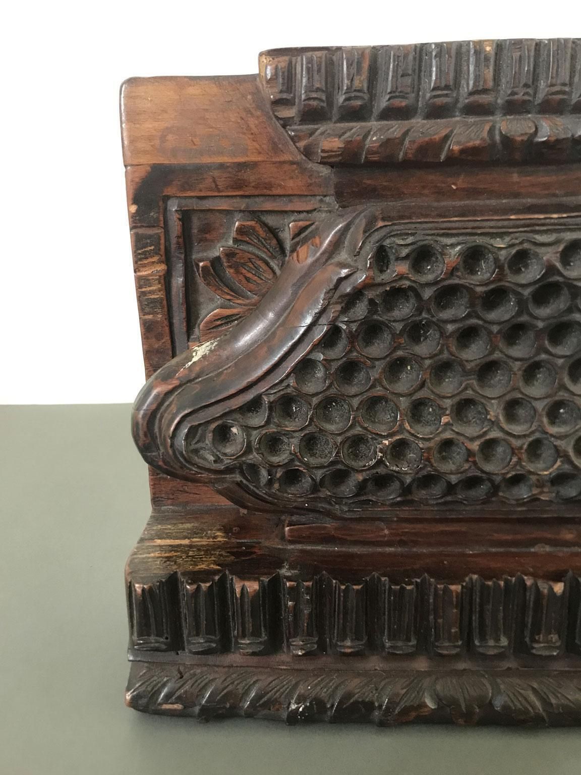 China Mid 18th Century Wood Hand Carved Architectural Sculpture photo 765.0
