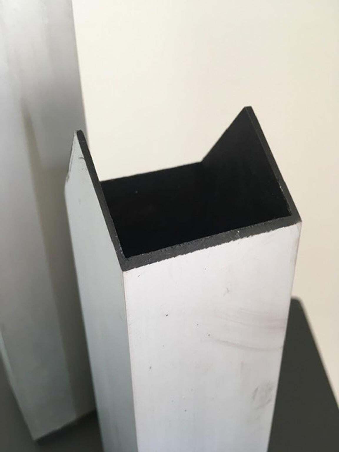 photo vinterior Italy 1970 Post Modern Aluminium Abstract Sculptures The Twins And Moon