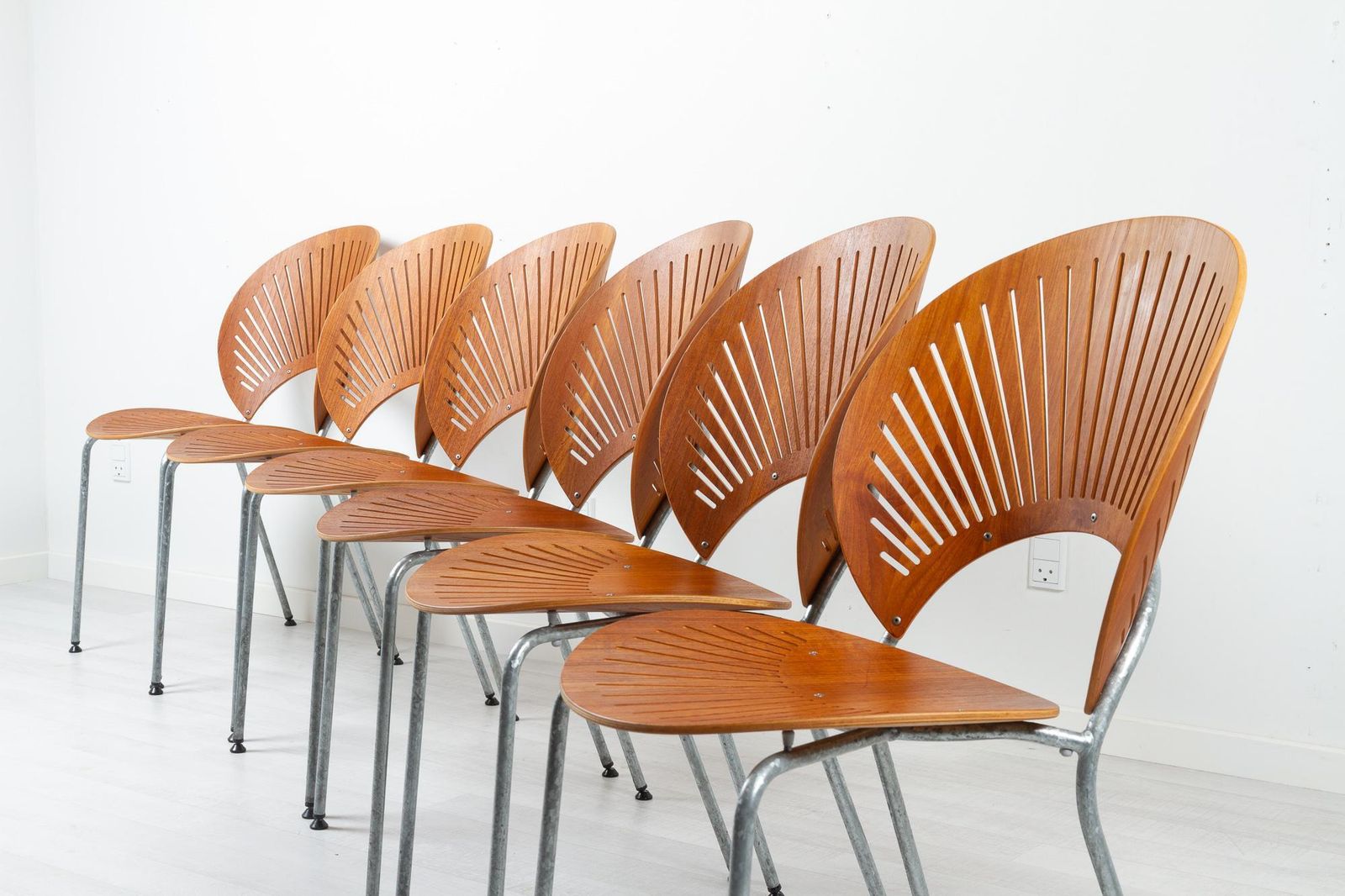 Trinidad Teak Dining Chairs By Nanna Ditzel 1990s Set Of 6 photo buy