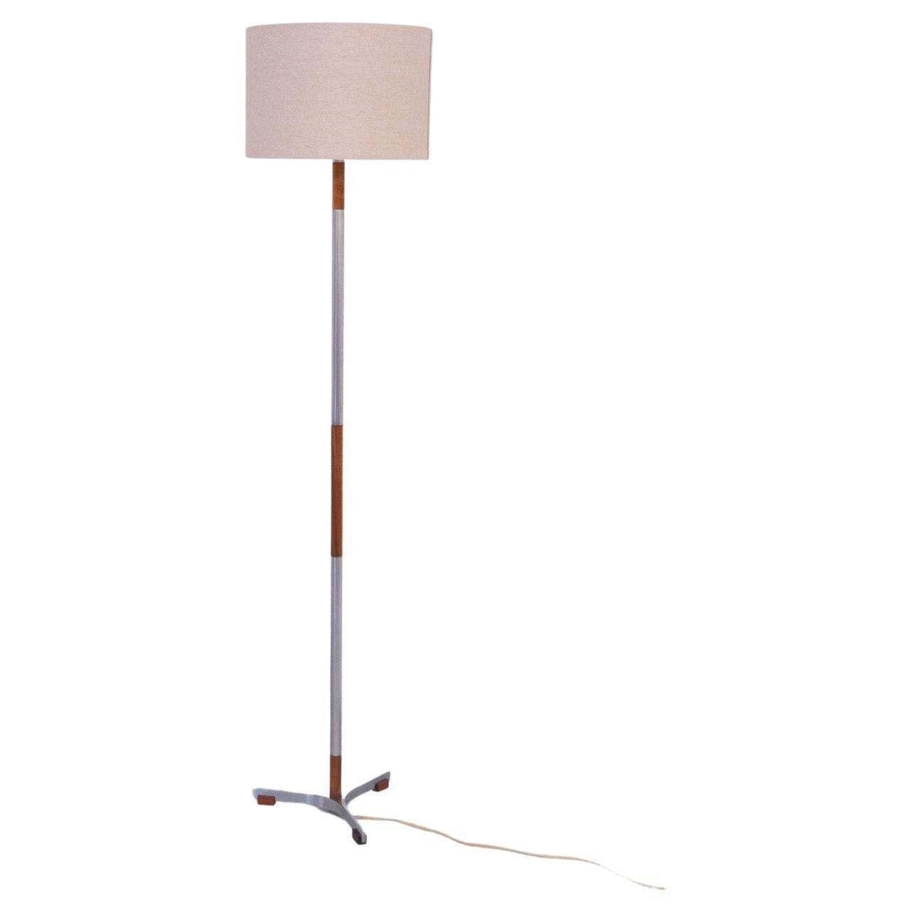Vintage Danish Monolit Floor Lamp By Jo Hammerborg For Fog & Mørup, 1960s