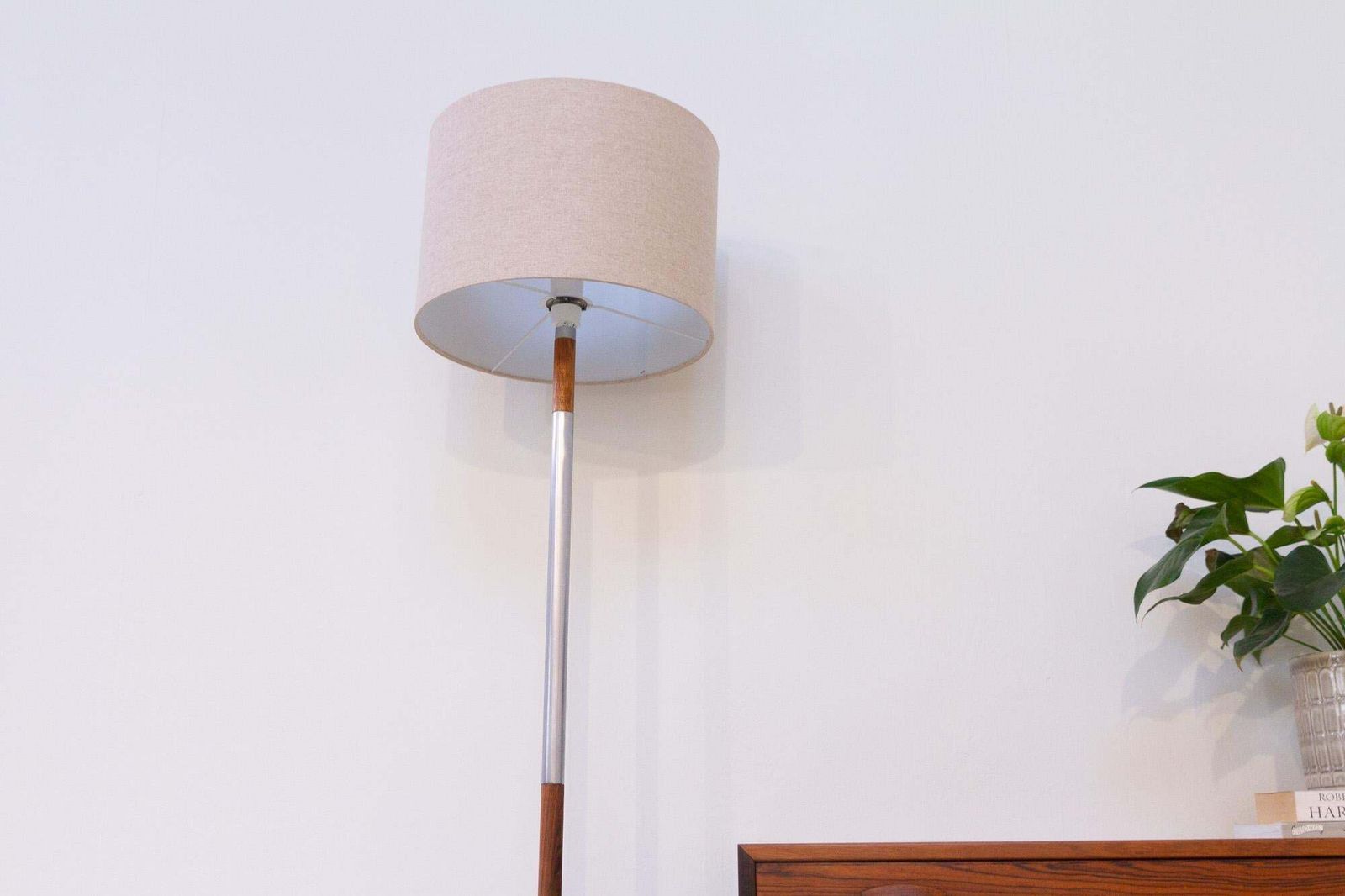 Vintage Danish Monolit Floor Lamp By Jo Hammerborg For Fog & Mørup, 1960s photo Lighting