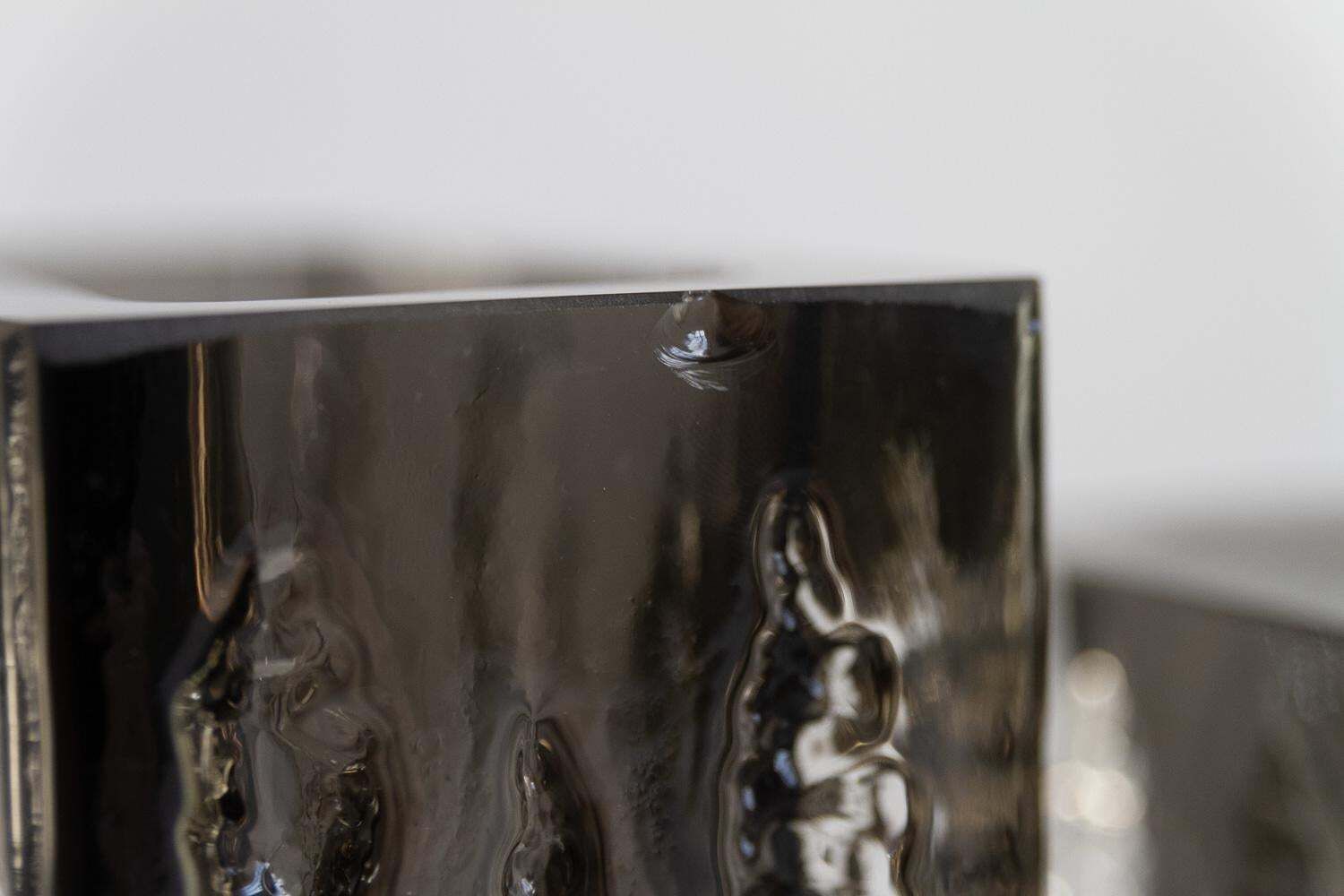382.0 Sommerso Glass Vases By Kurt Wokan For Ingrid Glashütte, 1970s. photo
