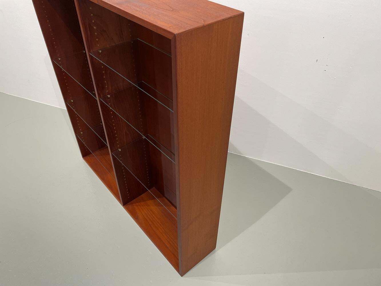 Danish Modern Teak Bookcase By Børge Mogensen For Fdb Møbler, 1950s photo vinterior