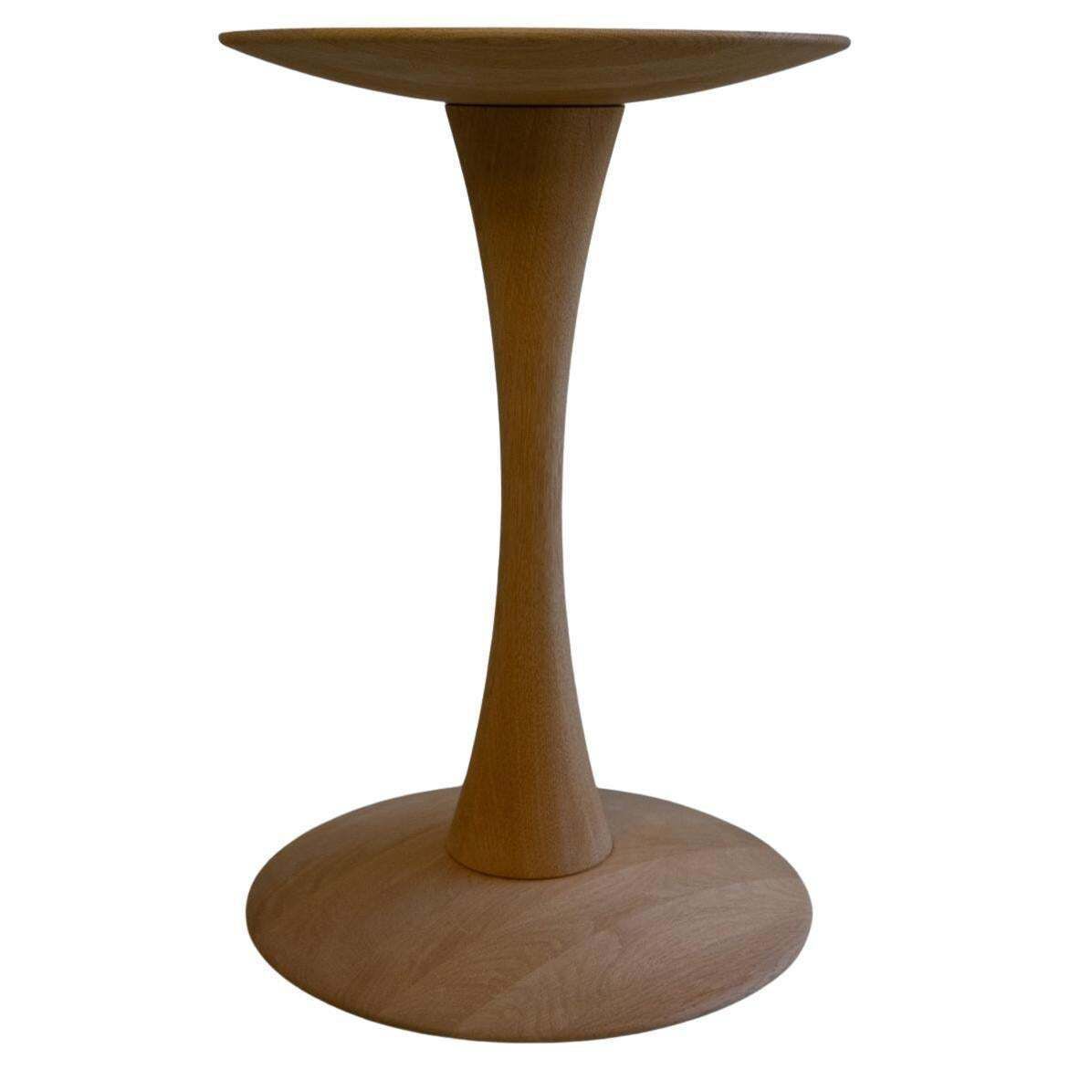 Danish Modern Oak Side Table "Trisse" By Nanna Ditzel, 2010s.