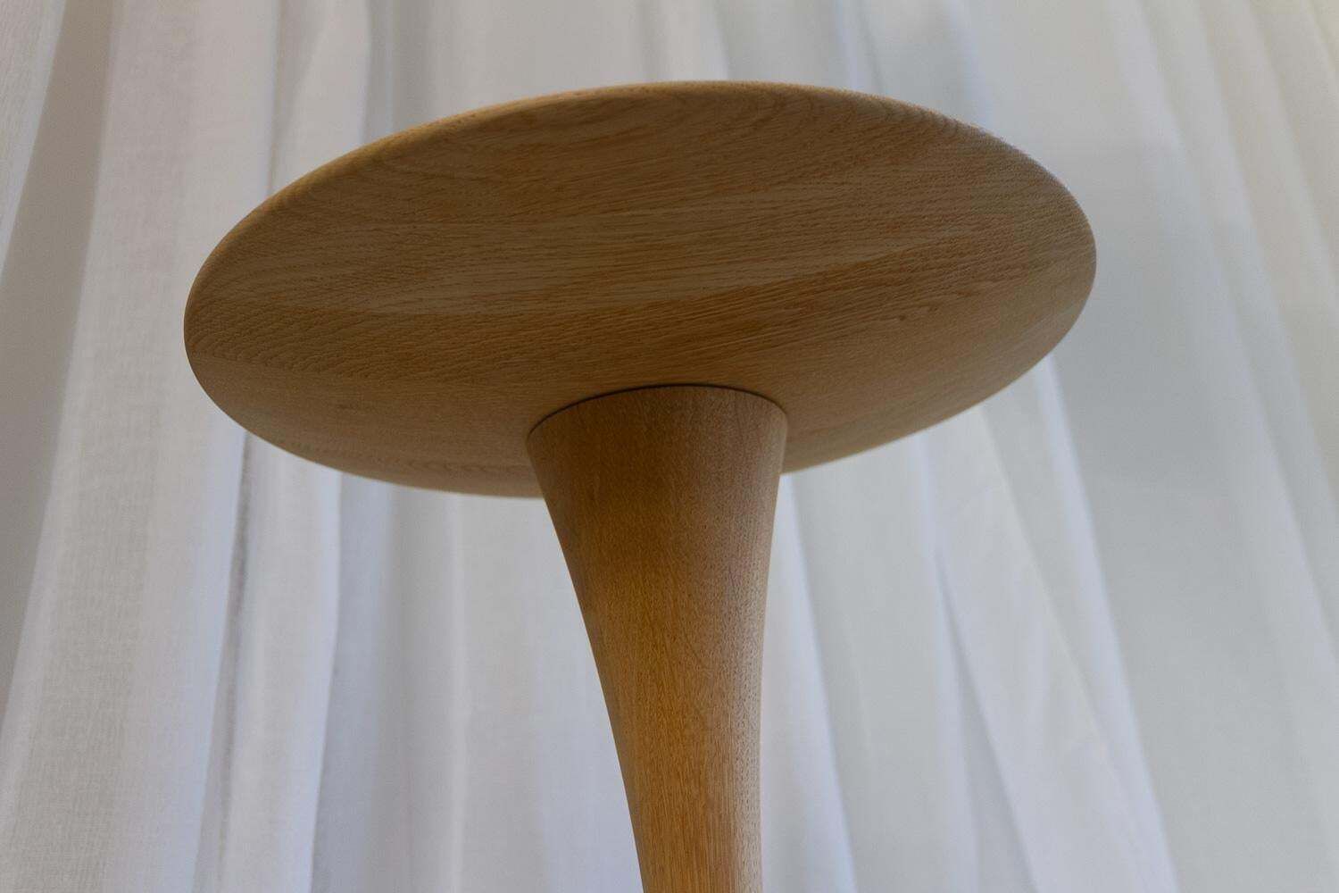 Danish Modern Oak Side Table "Trisse" By Nanna Ditzel, 2010s. photo buy