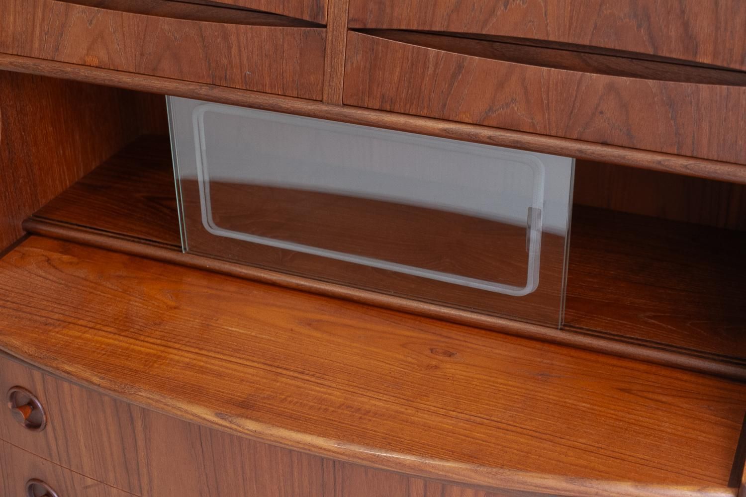 Scandinavian Modern Teak Secretary By Gunnar Falsig 1960s photo buy