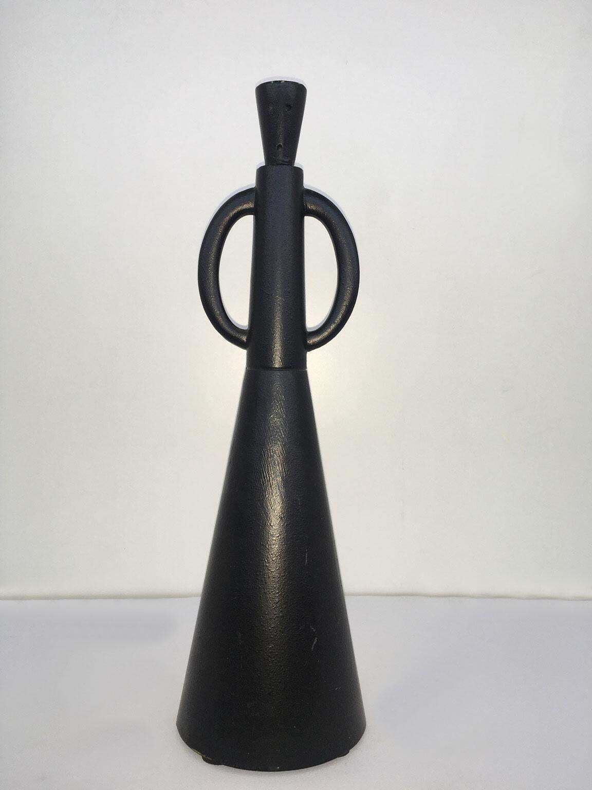 photo vintage 1980 Italy Post Modern Alessandro Guerriero Abstract Sculpture Portabuono Quo