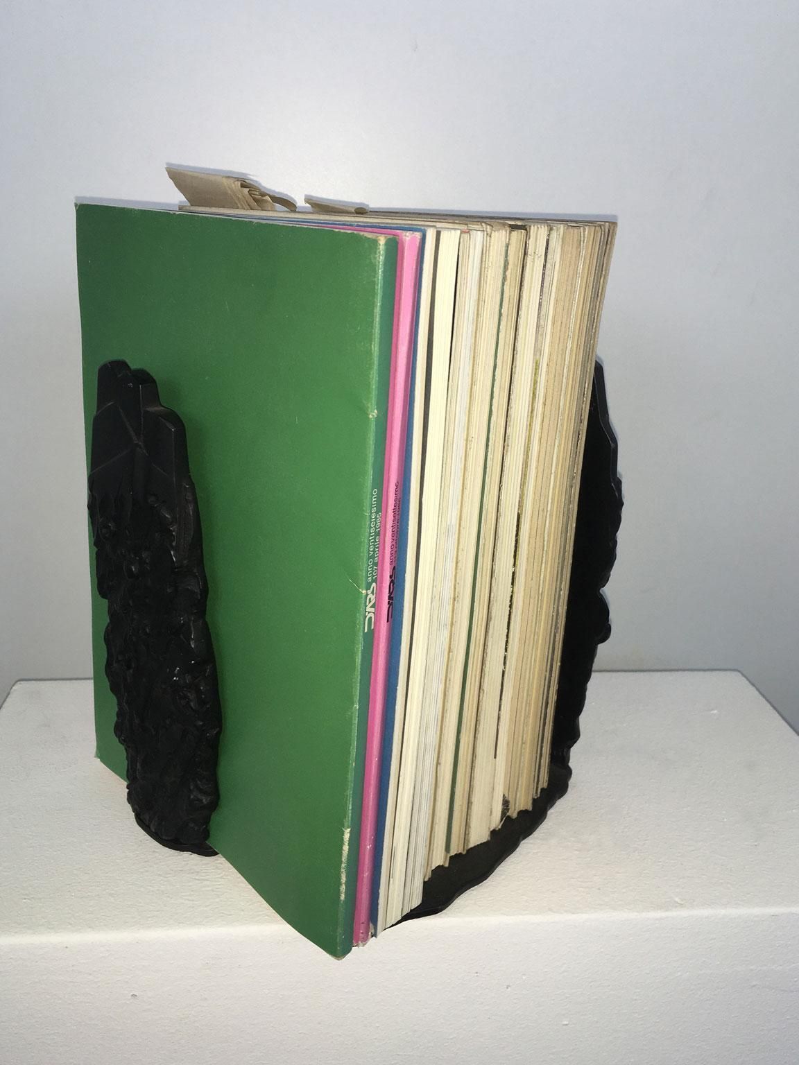 799.0 Italy 1980 Post Modern Bronze Abstract Sculpture By  Graziano Pompili photo