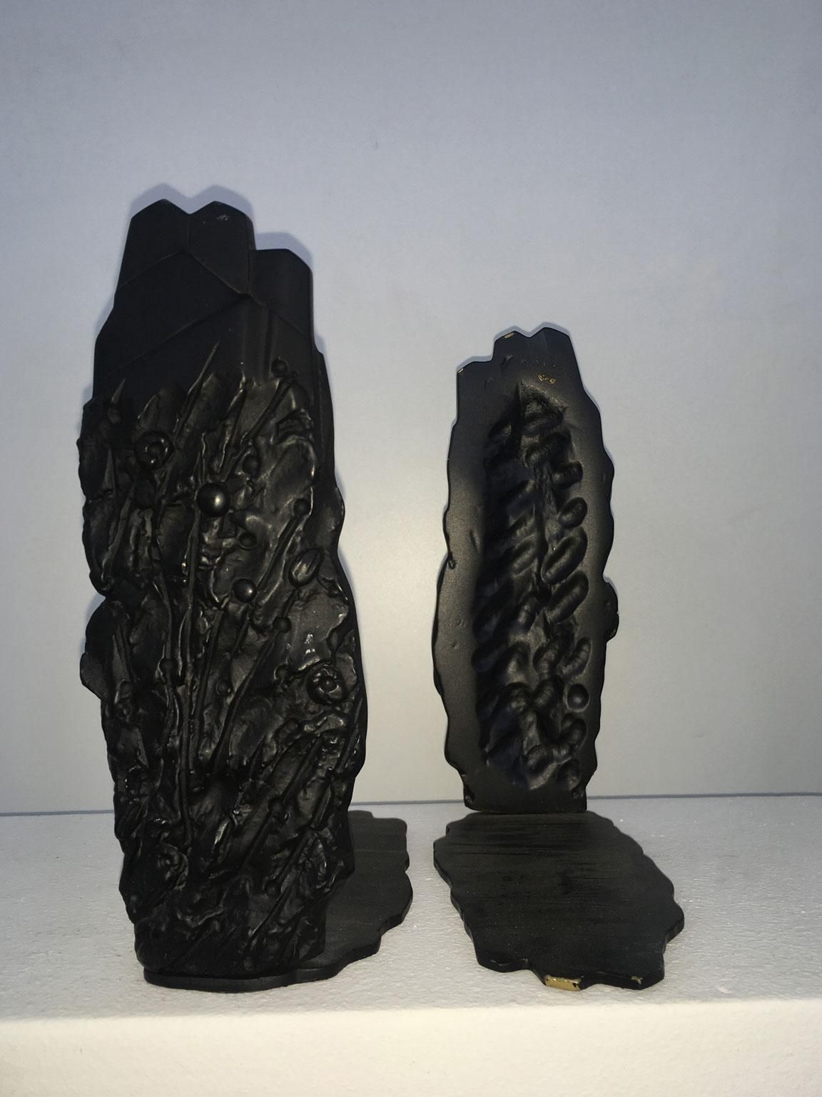 photo buy Italy 1980 Post Modern Bronze Abstract Sculpture By  Graziano Pompili