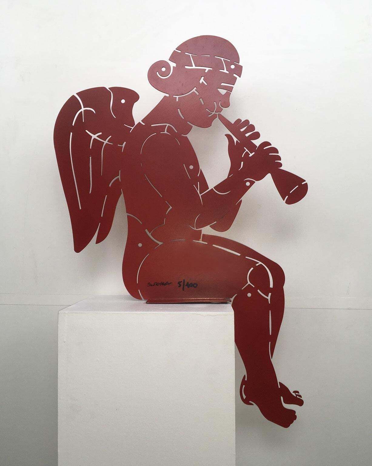 photo buy Italy 1980 Post Modern Abstract Sculpture Bruno Chersicla Cherubino Ruggine