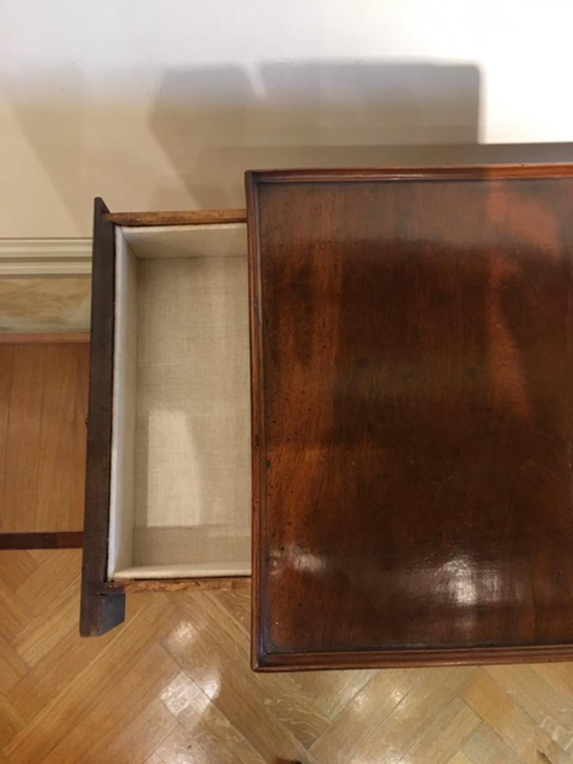 photo furniture Italy 18th Century Louis XV Walnut Side Table Gueridon With Drawings