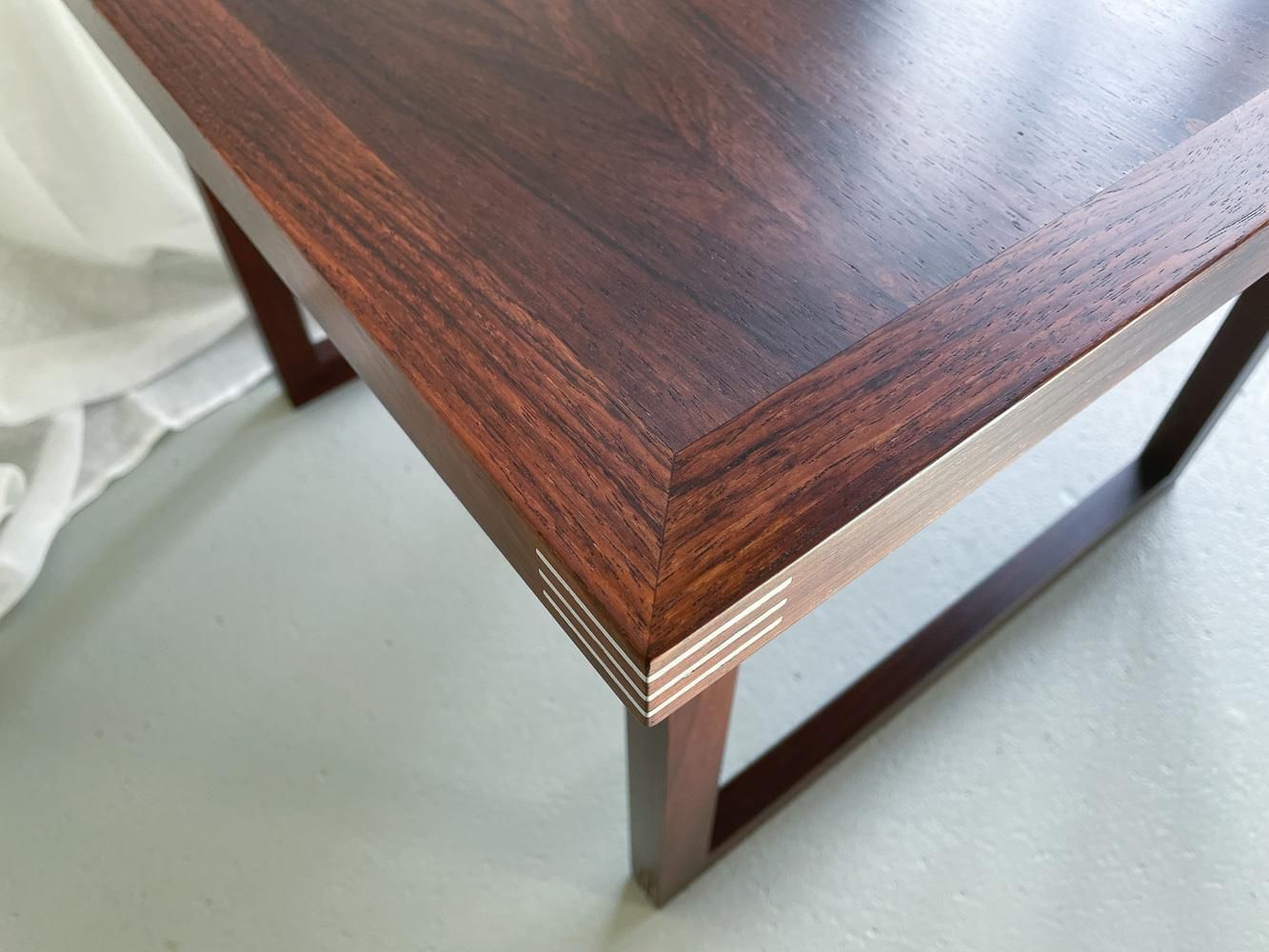 Danish Modern Rosewood Side Table By Rud Thygesen For Heltborg Møbler, 1960s. photo vinterior