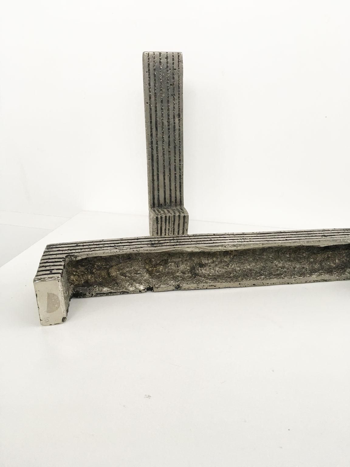 photo buy 1980 Italy Bronze Abstract Sculpture Urano Palma Tavolo Del Politico E Sedia