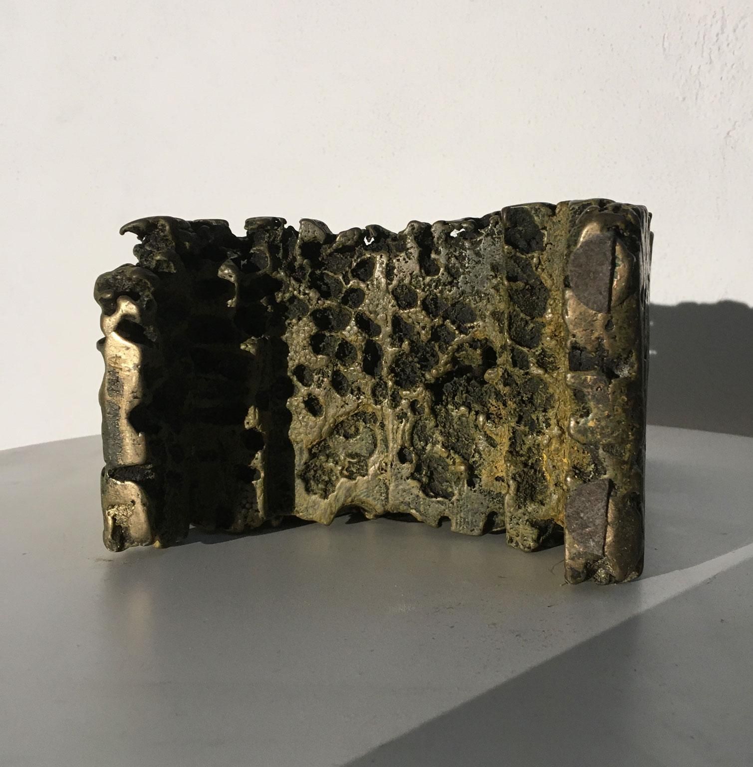 photo buy 1985 Italy Bronze Abstract Sculpture By Urano Palma Trono Bronzo Bronze Throne